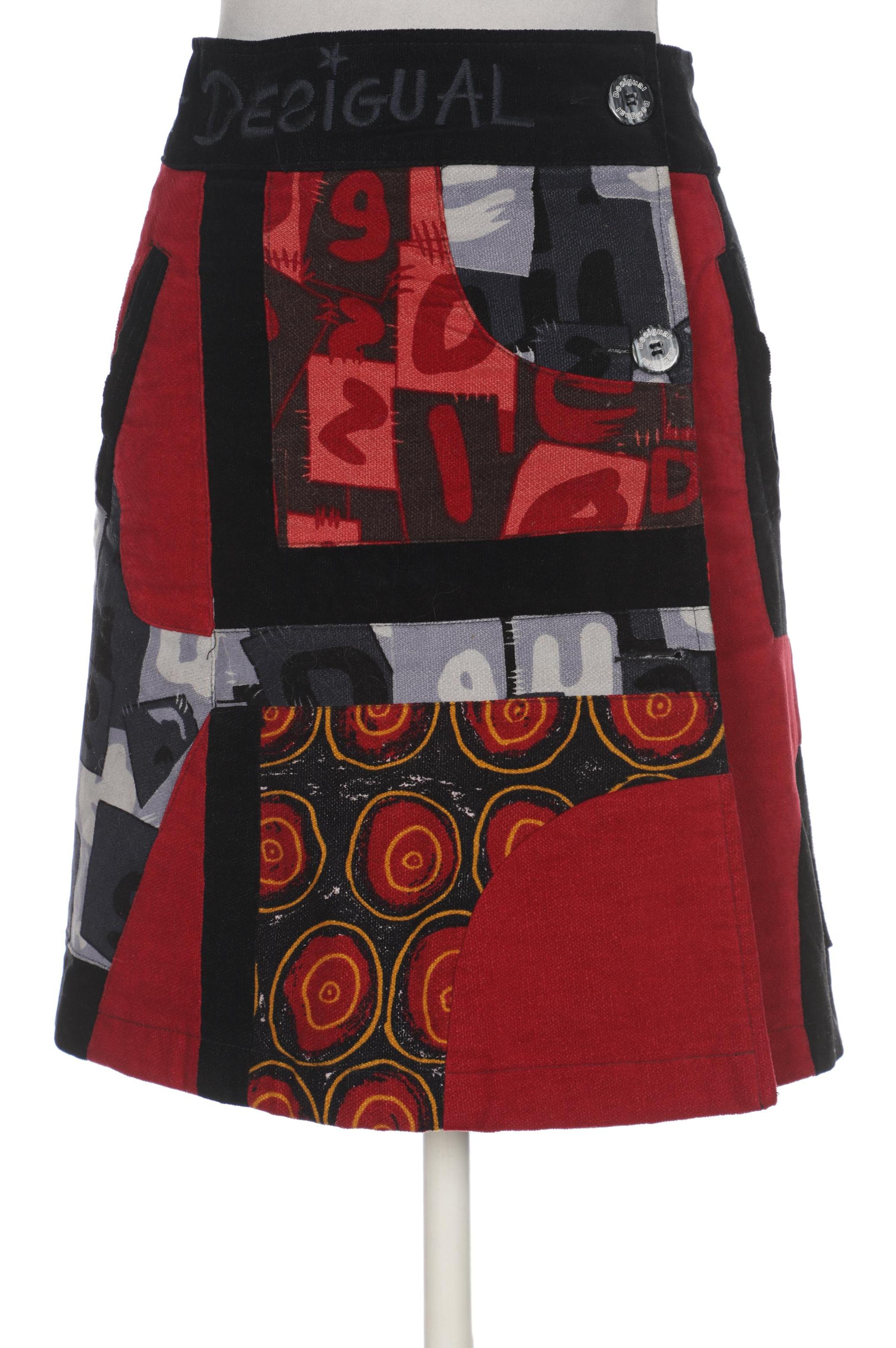 

Desigual Damen Rock, schwarz, Gr. 38