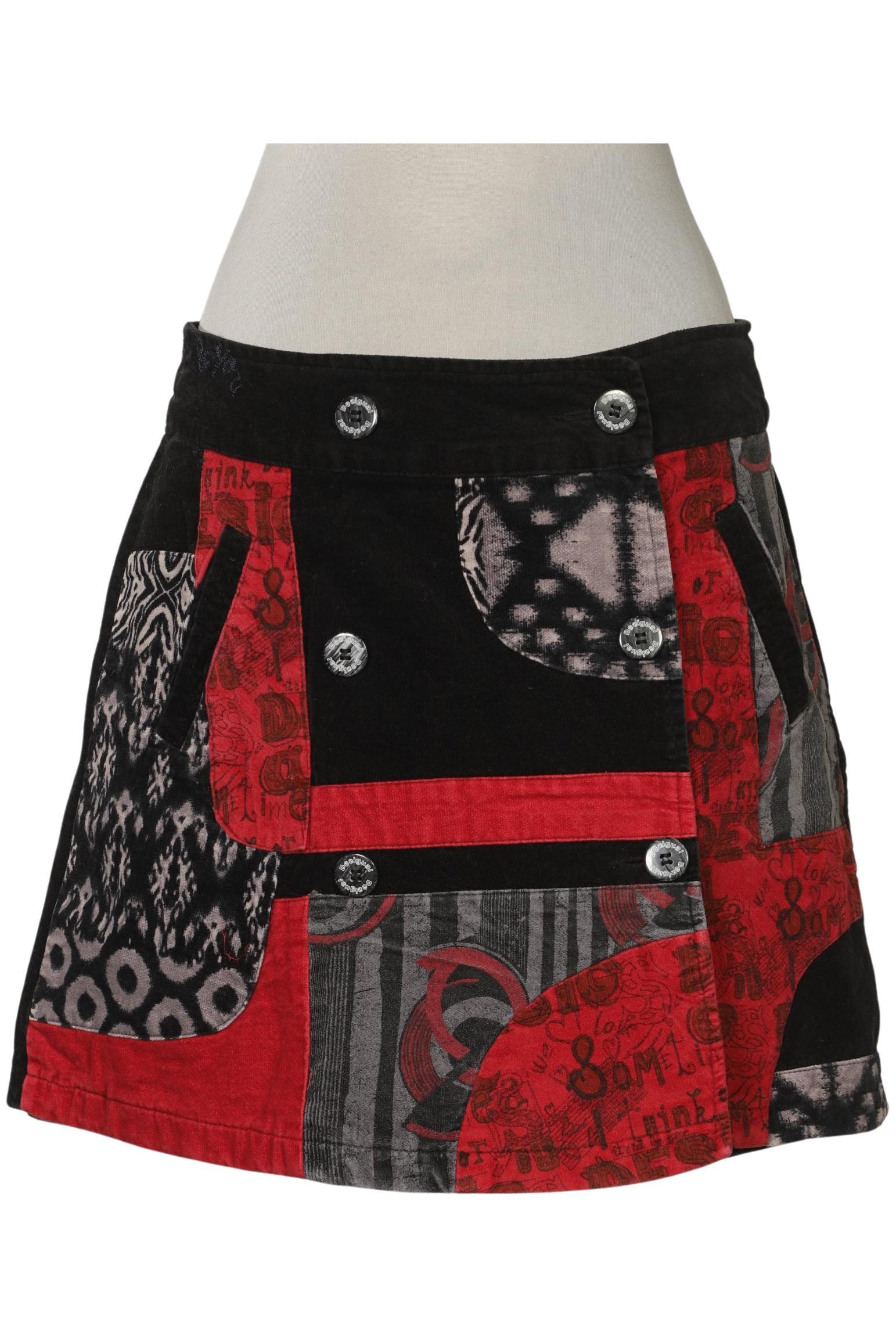 

Desigual Damen Rock, mehrfarbig, Gr. 40