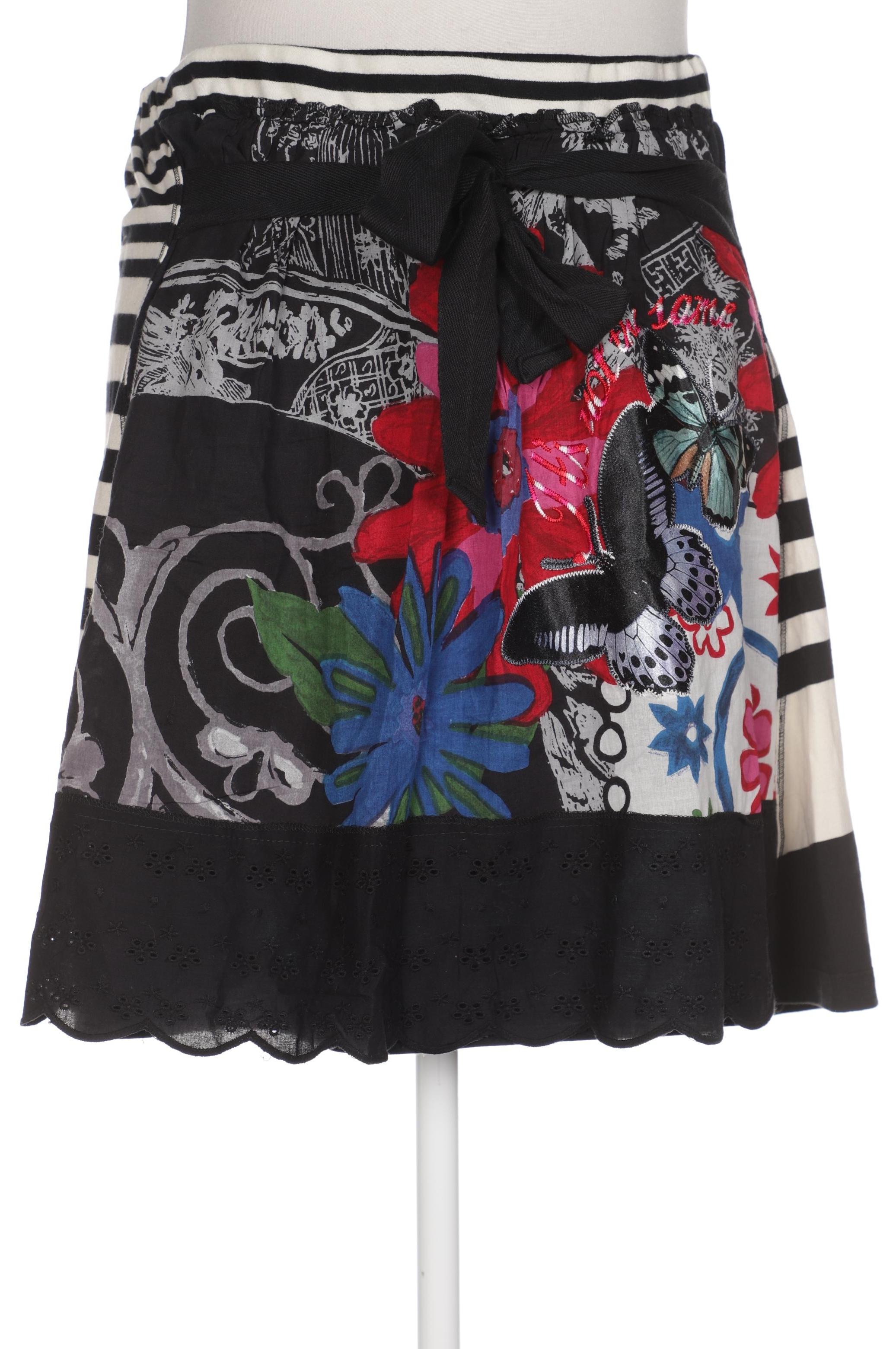 

Desigual Damen Rock, schwarz, Gr. 44