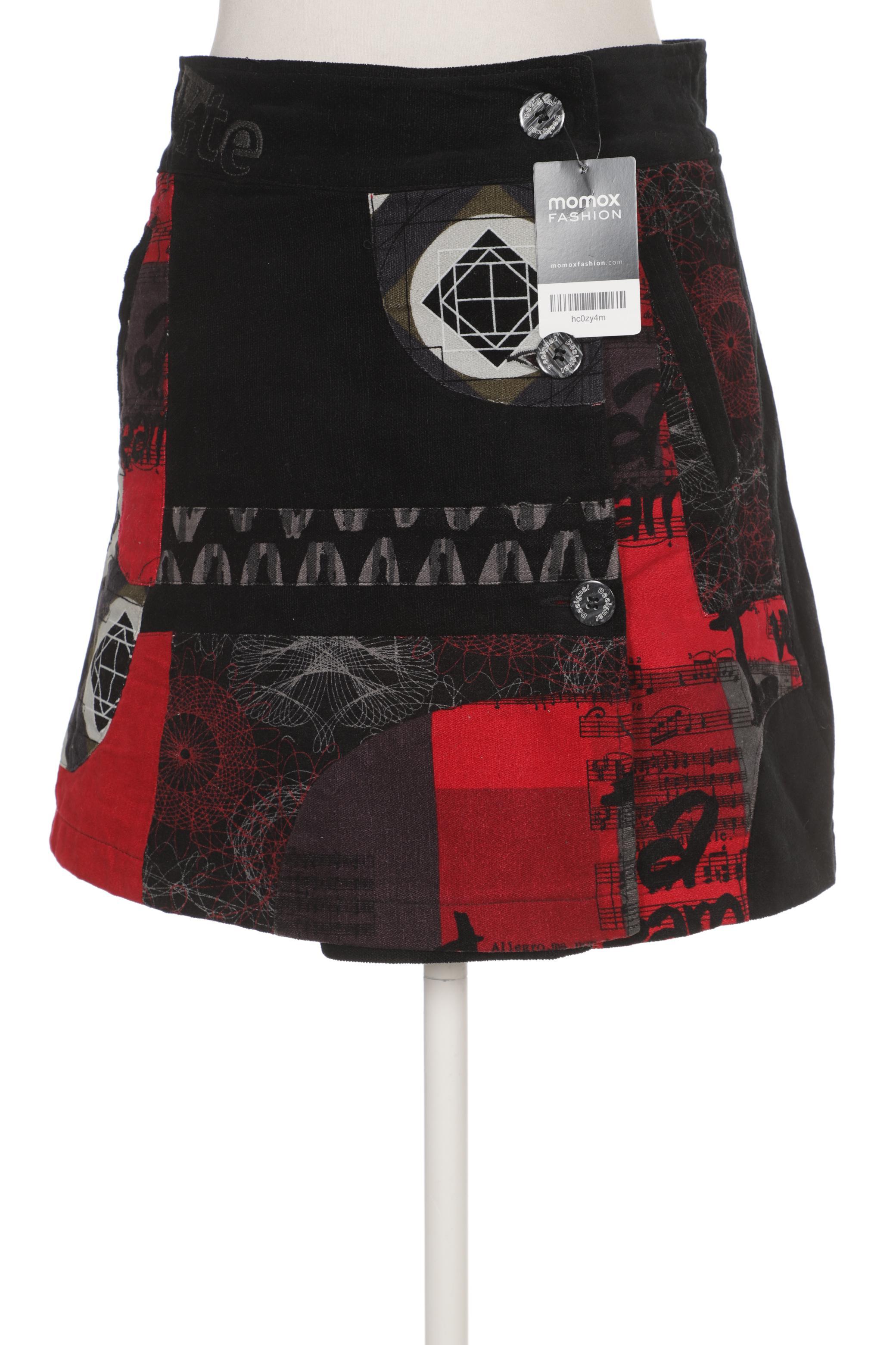 

Desigual Damen Rock, schwarz, Gr. 36