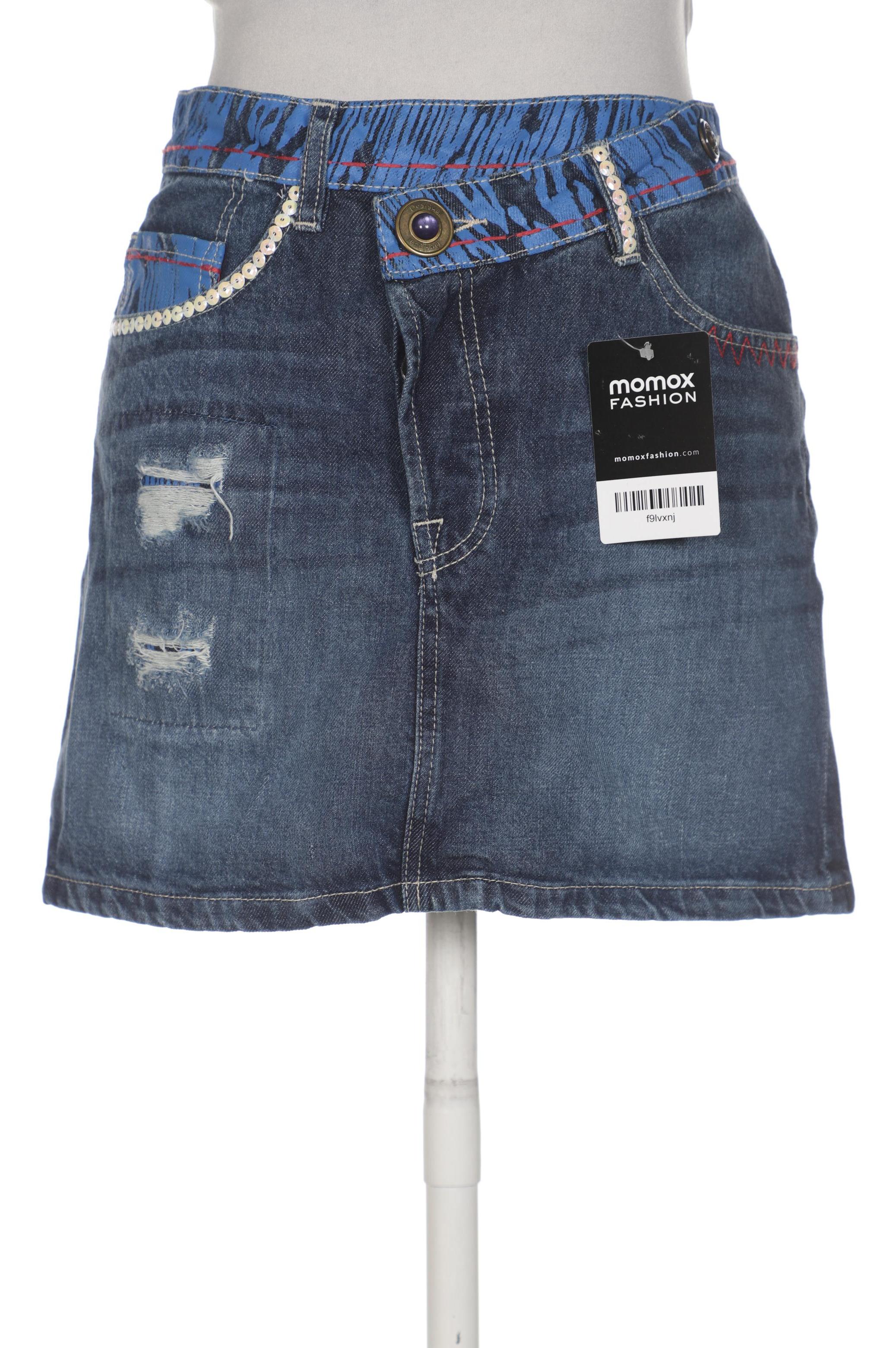 

Desigual Damen Rock, blau, Gr. 34