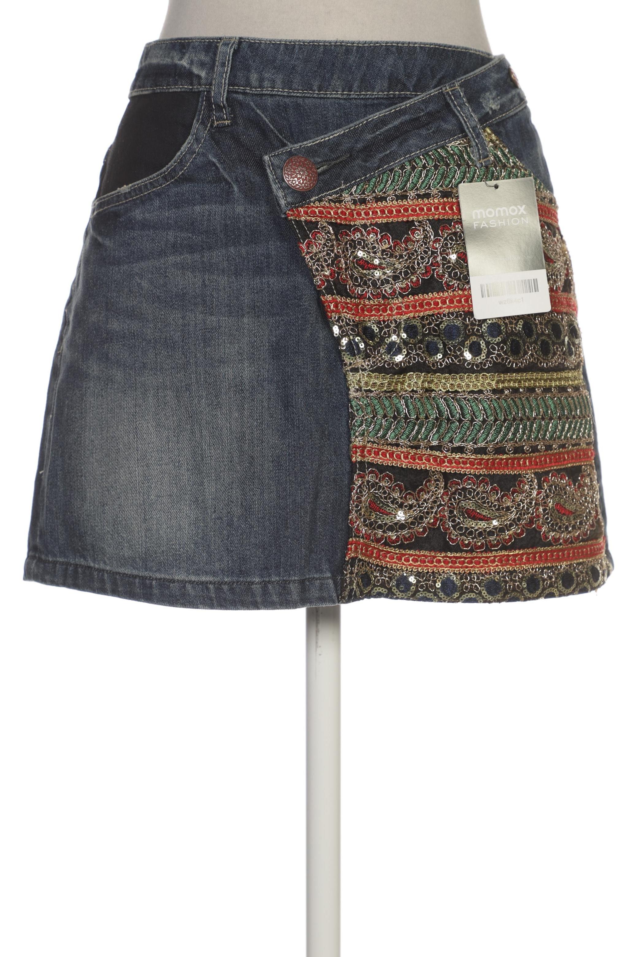 

Desigual Damen Rock, marineblau, Gr. 40
