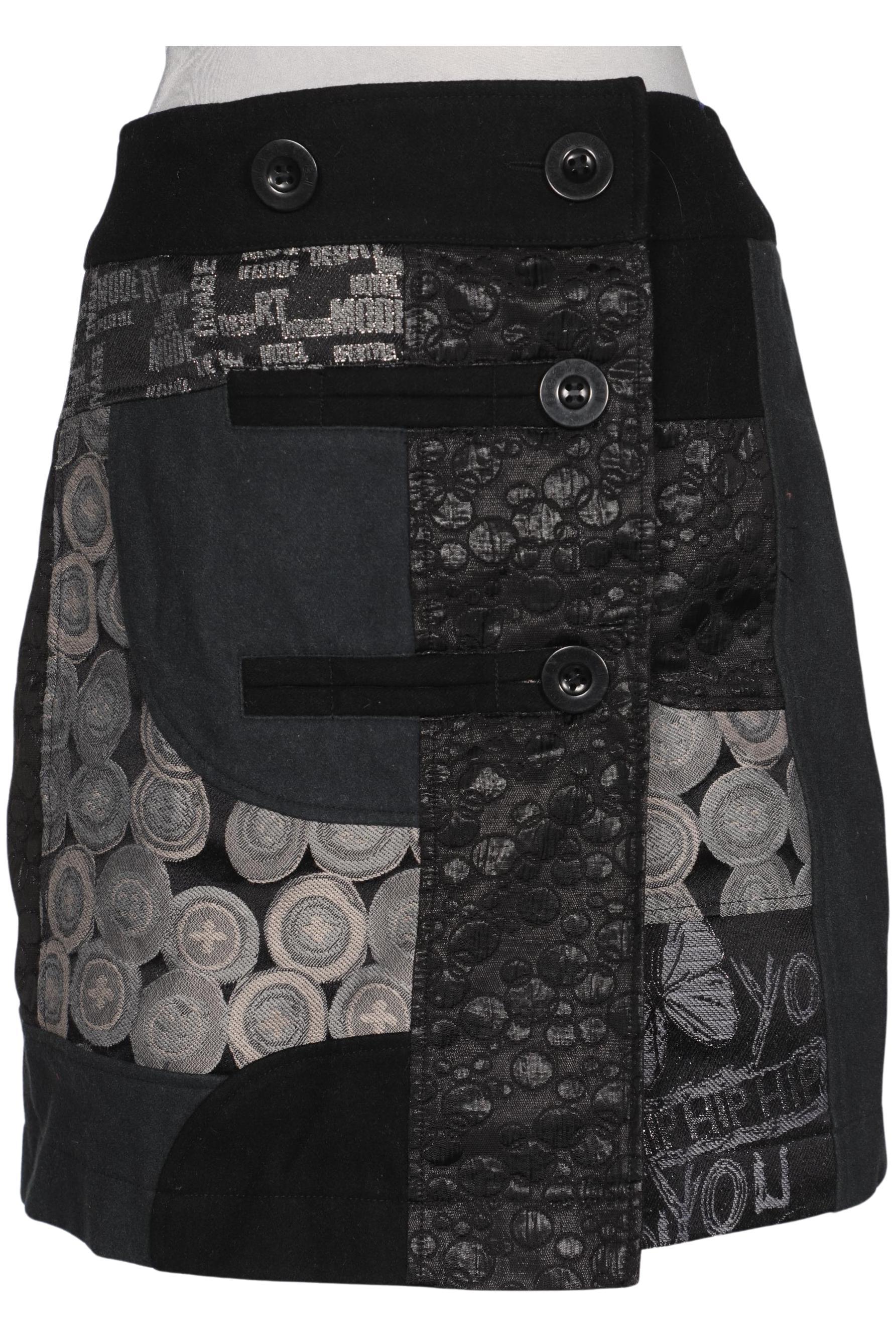 

Desigual Damen Rock, schwarz, Gr. 38