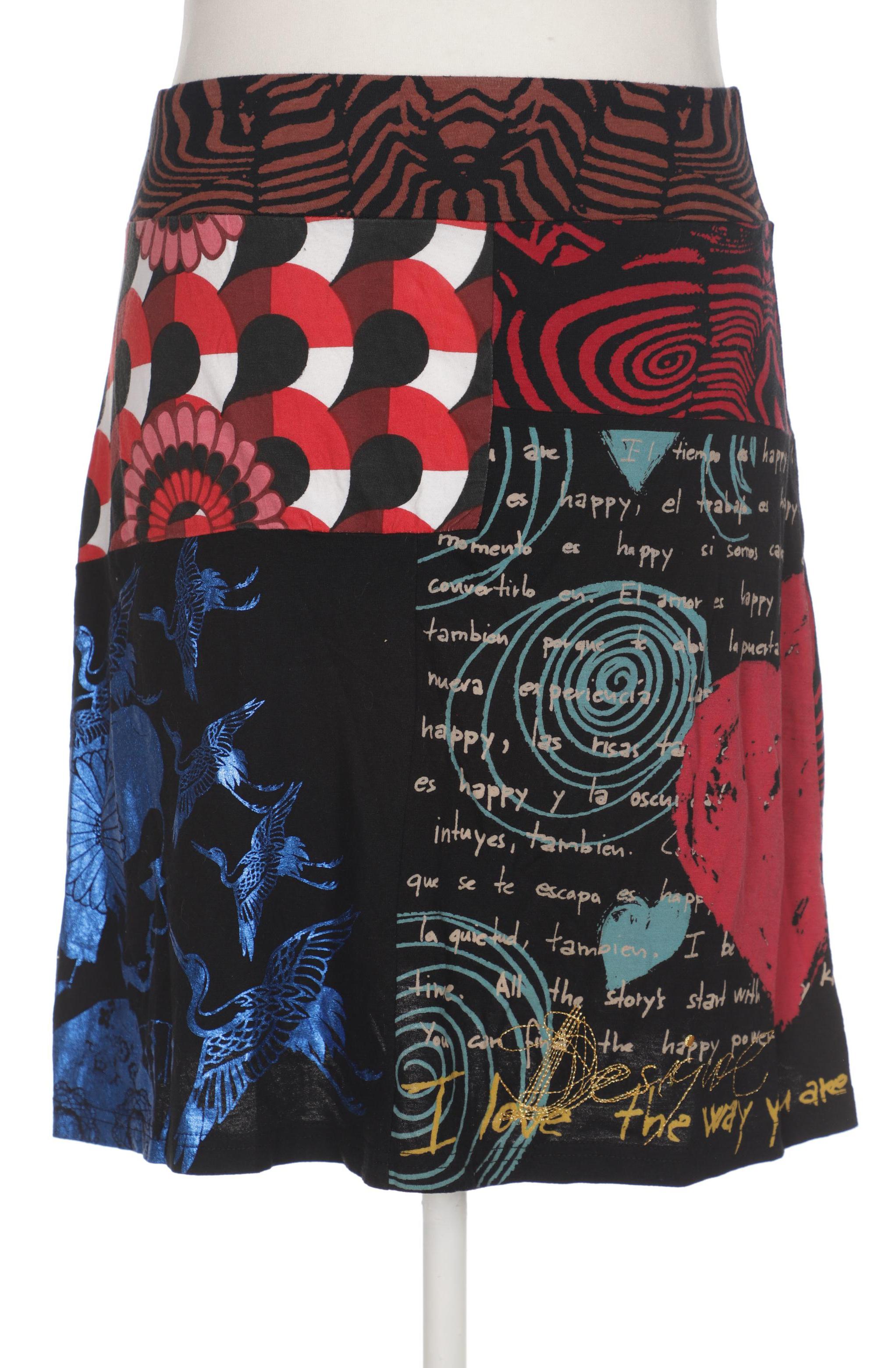

Desigual Damen Rock, mehrfarbig, Gr. 42