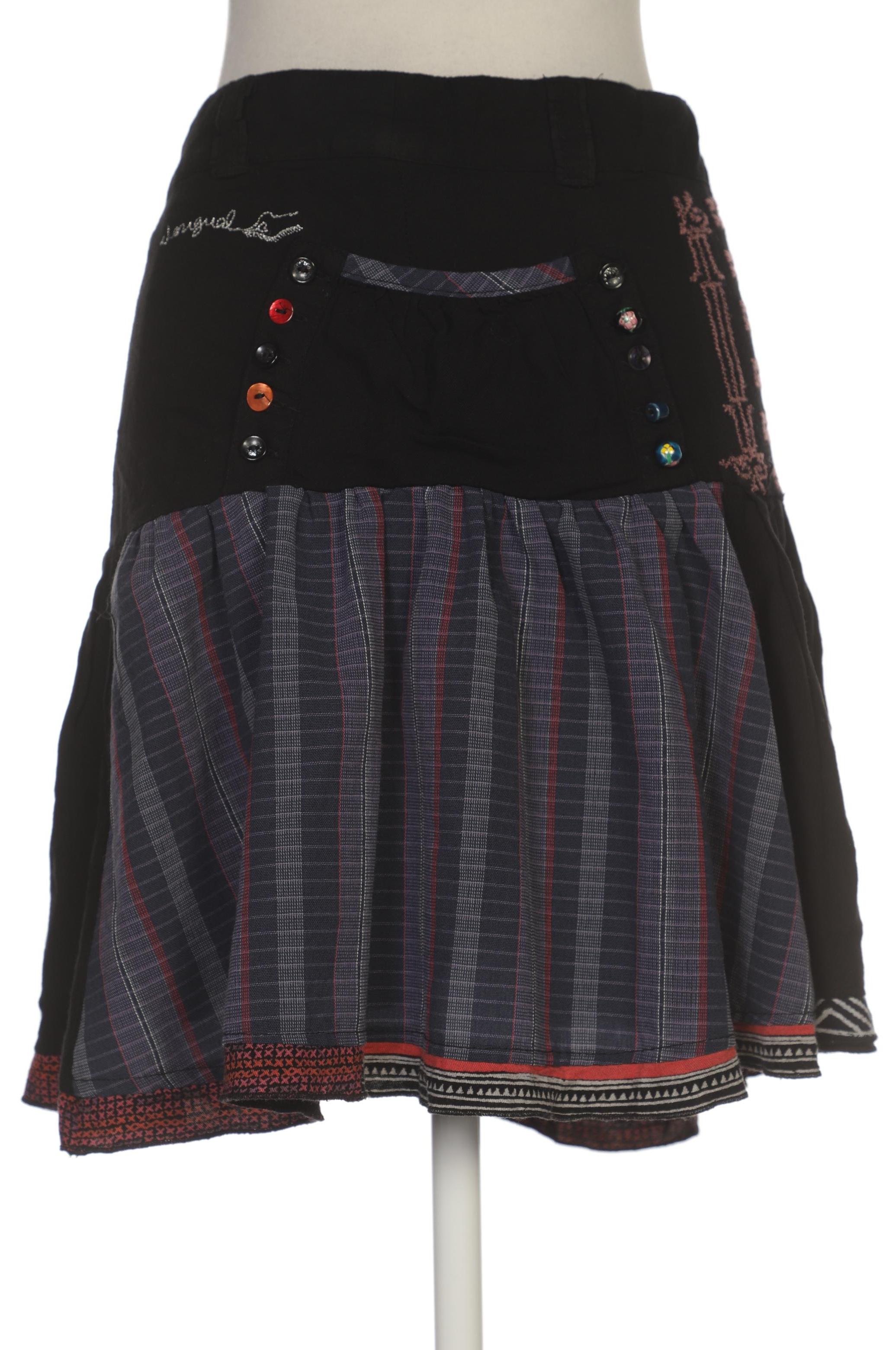 

Desigual Damen Rock, schwarz, Gr. 36