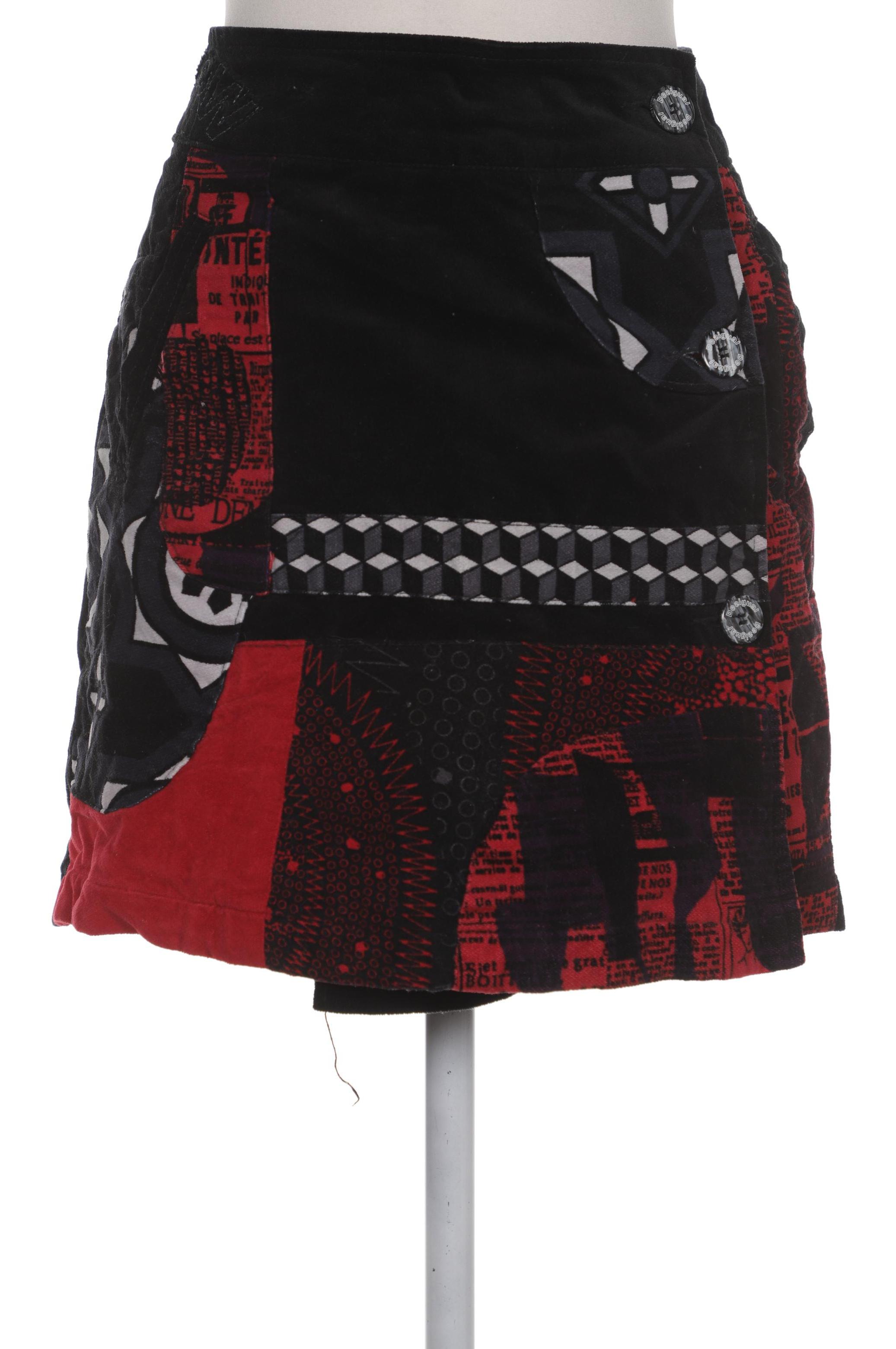

Desigual Damen Rock, schwarz