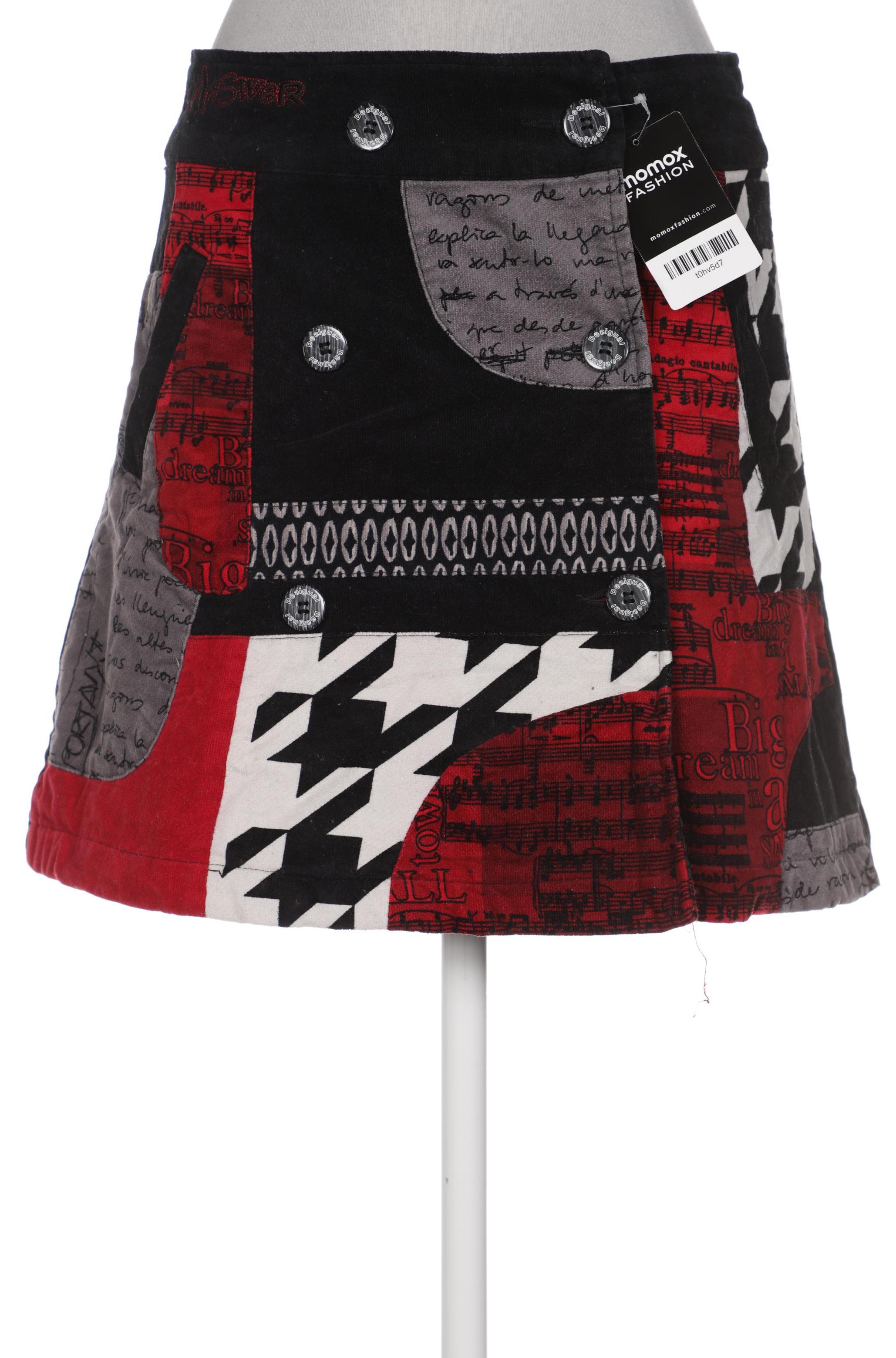 

Desigual Damen Rock, schwarz, Gr. 36