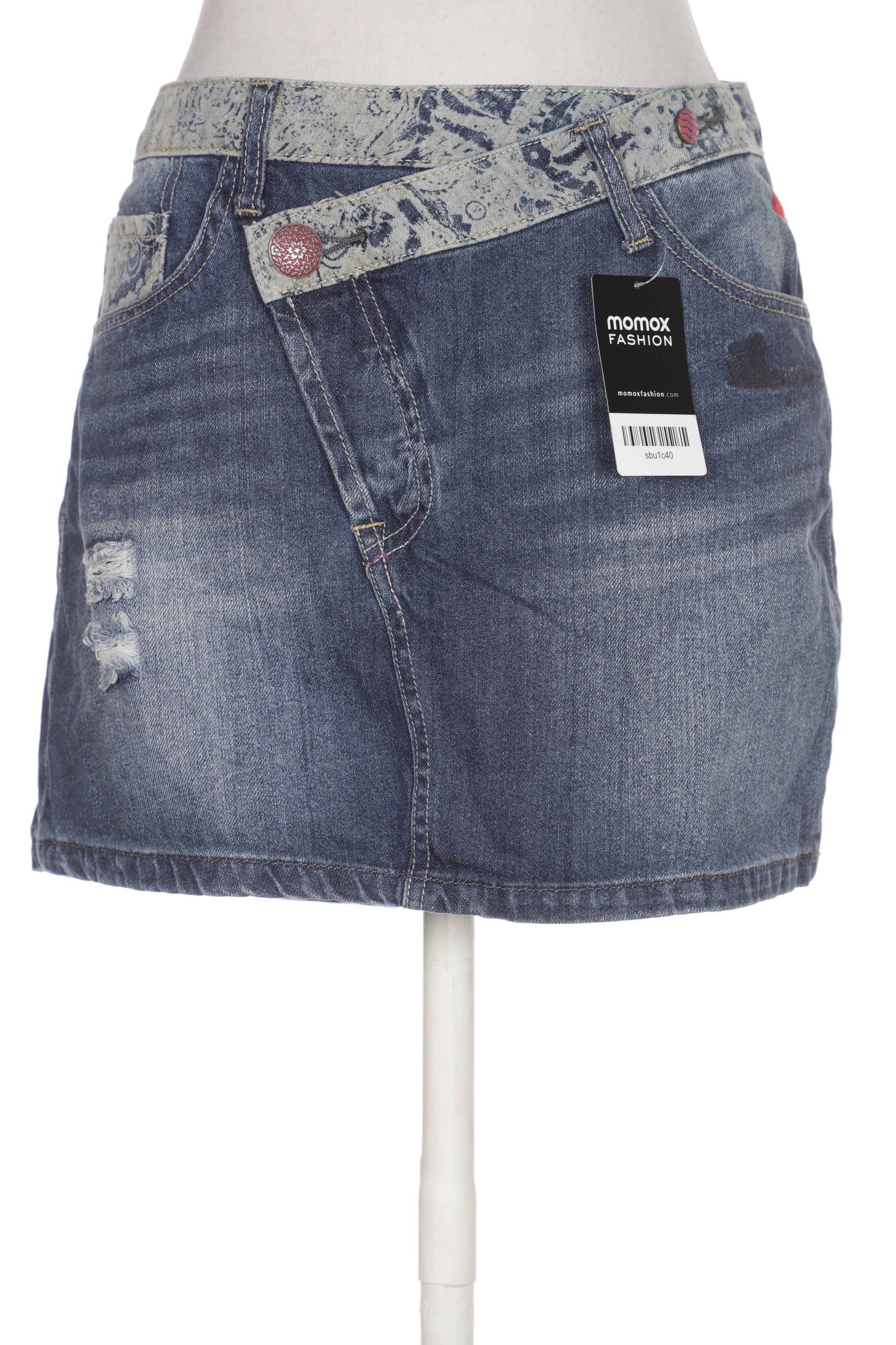 

Desigual Damen Rock, marineblau, Gr. 40