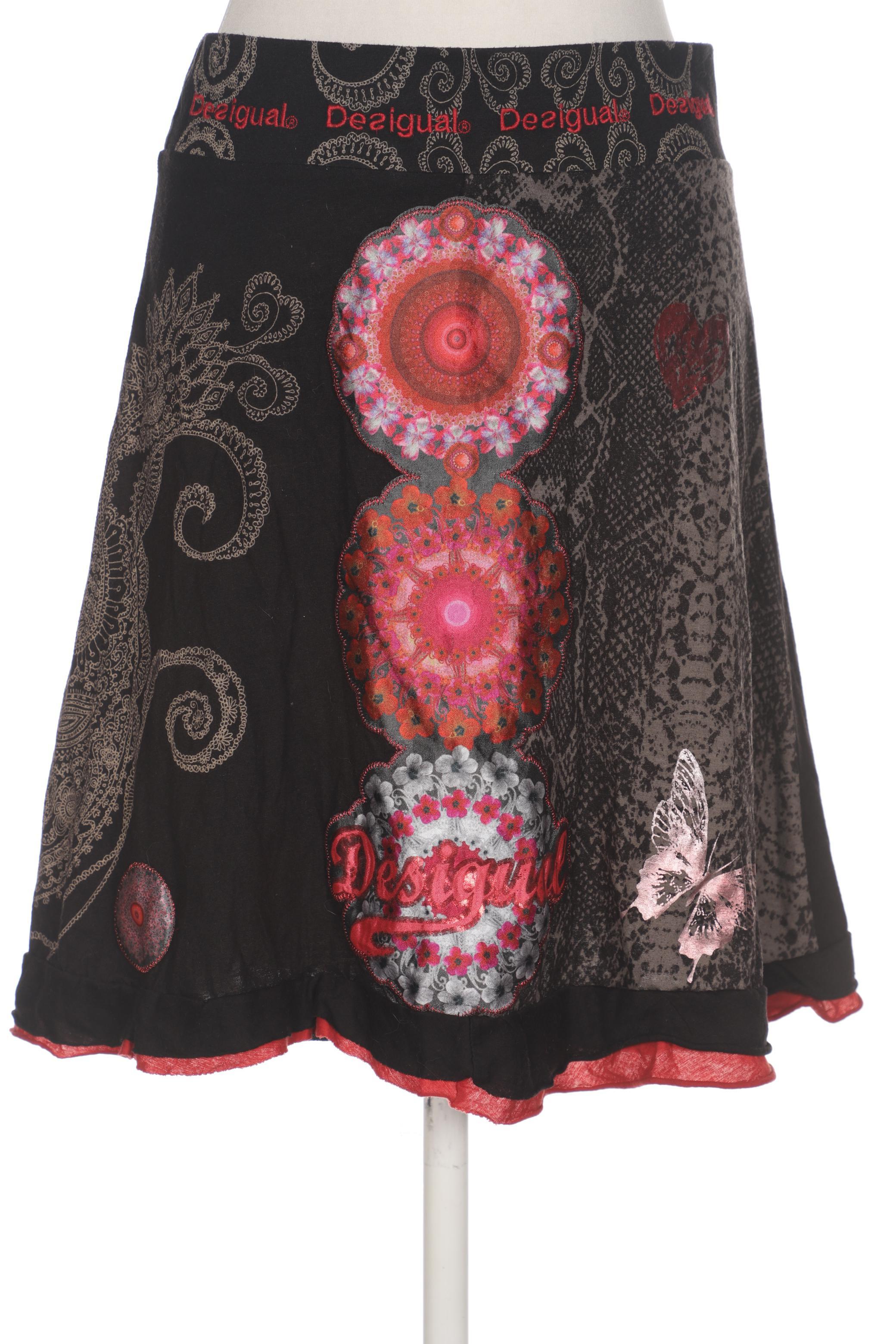 

Desigual Damen Rock, schwarz, Gr. 38