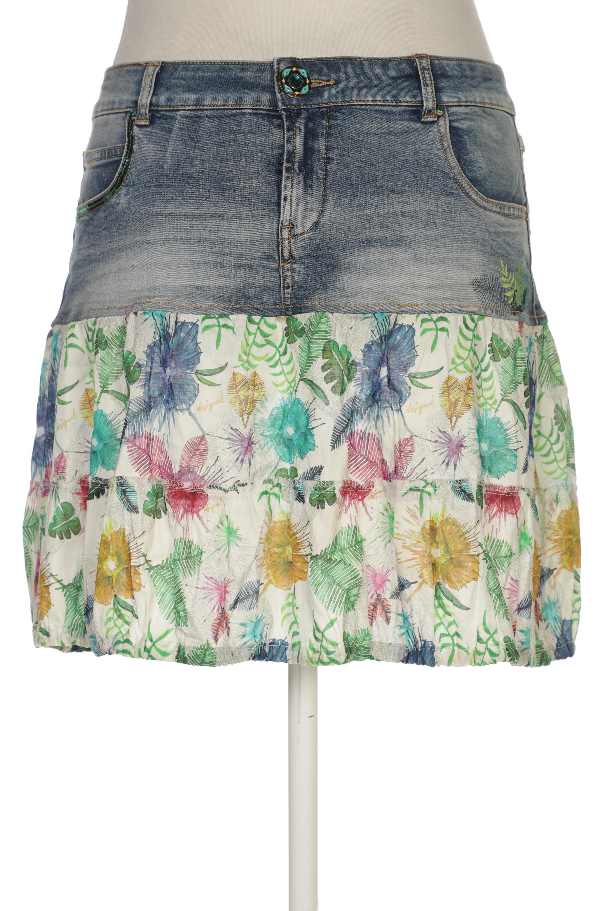 

Desigual Damen Rock, blau, Gr. 42