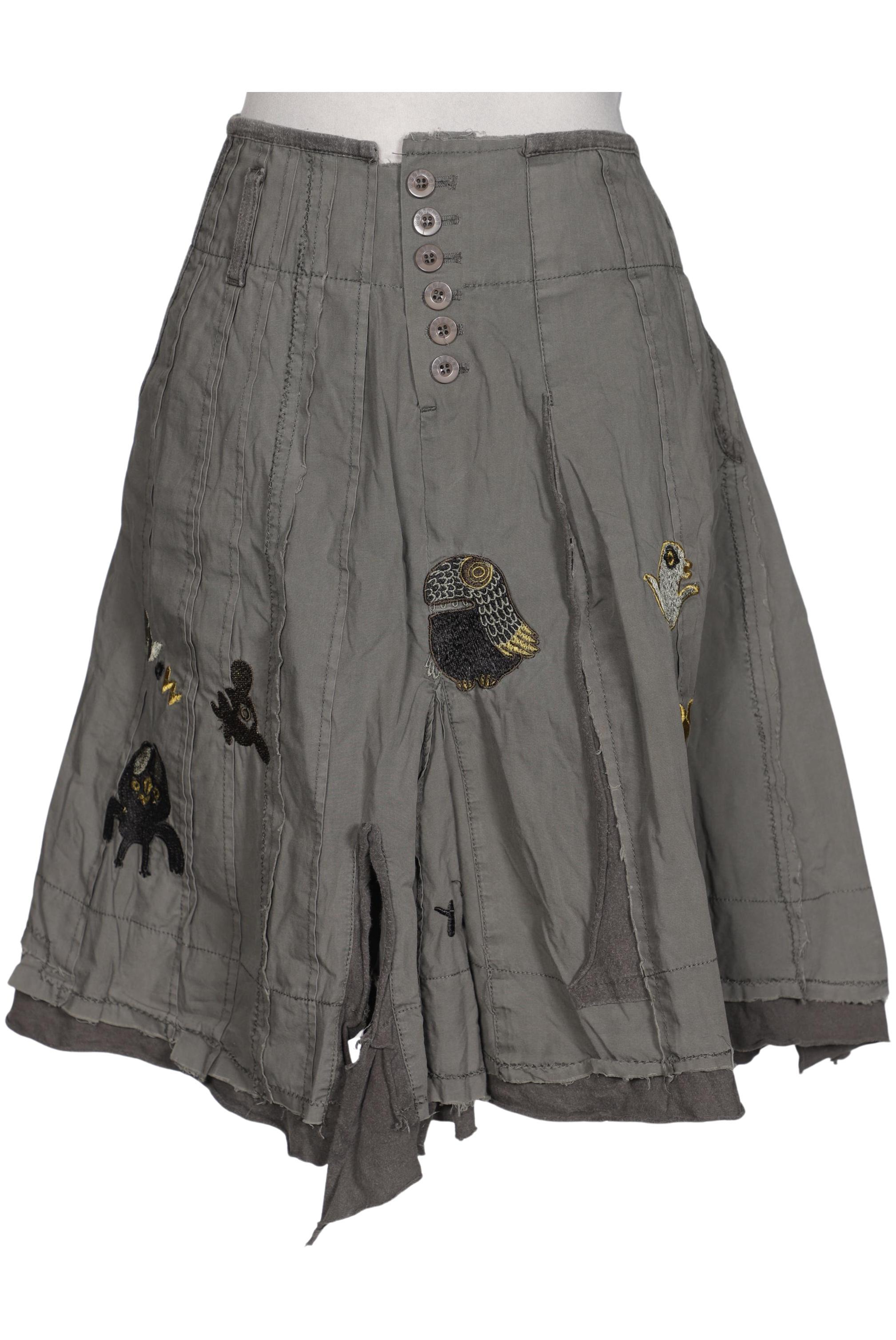 

Desigual Damen Rock, grau, Gr. 40