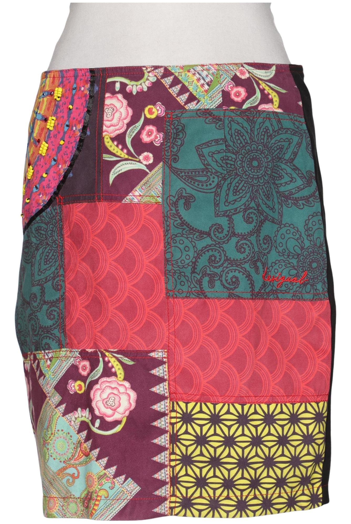 

Desigual Damen Rock, mehrfarbig, Gr. 38