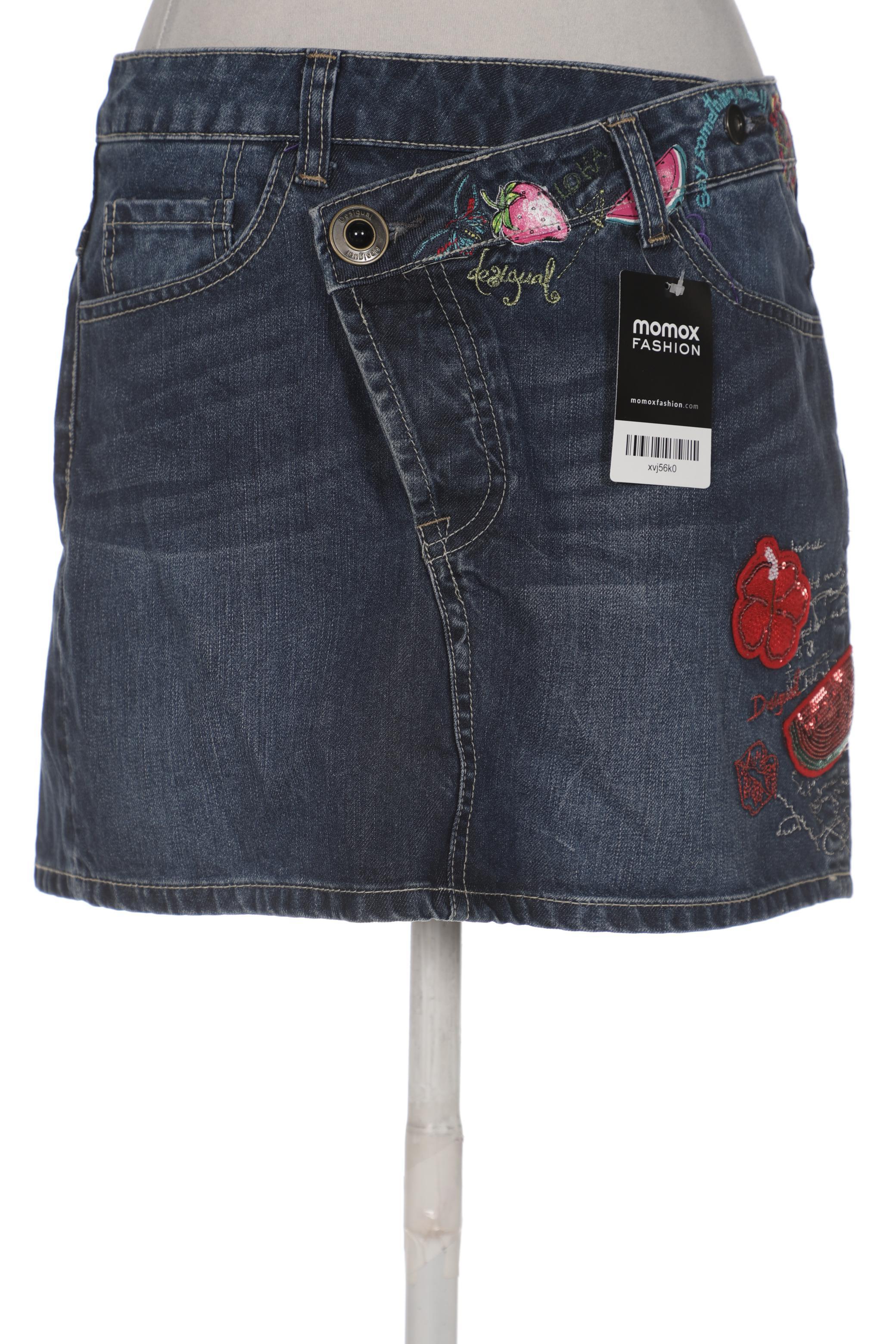 

Desigual Damen Rock, marineblau