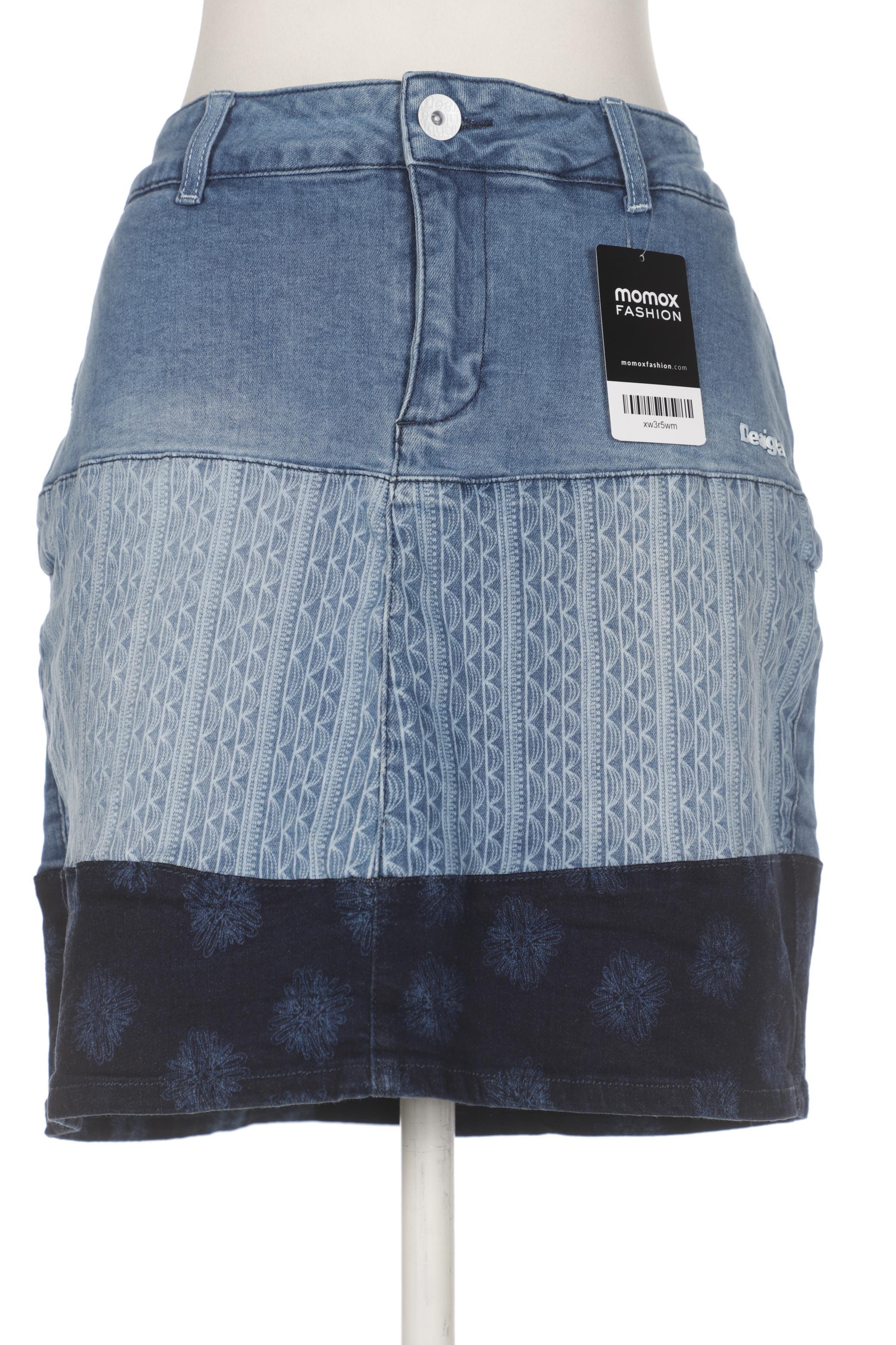 

Desigual Damen Rock, blau, Gr. 32