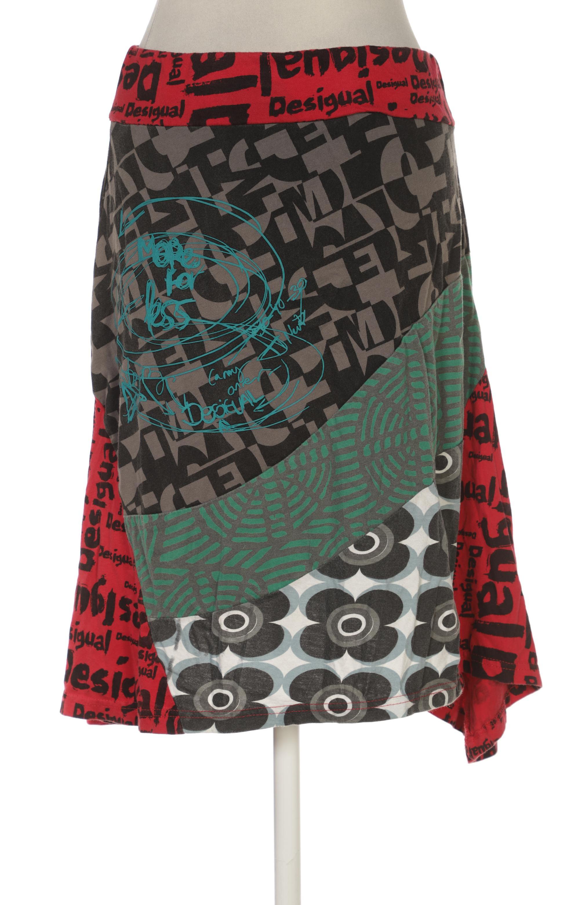

Desigual Damen Rock, mehrfarbig, Gr. 38