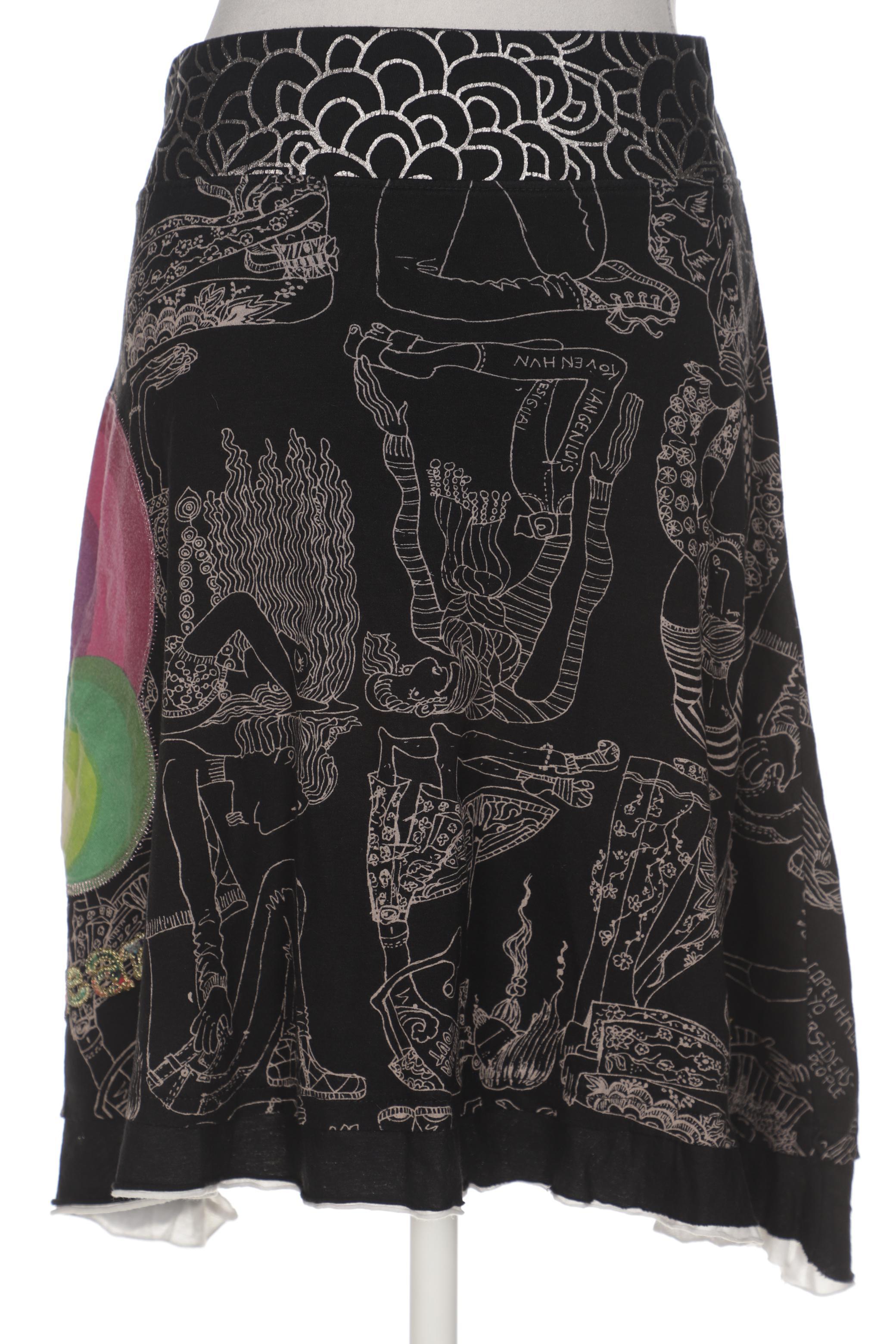 

Desigual Damen Rock, schwarz, Gr. 38