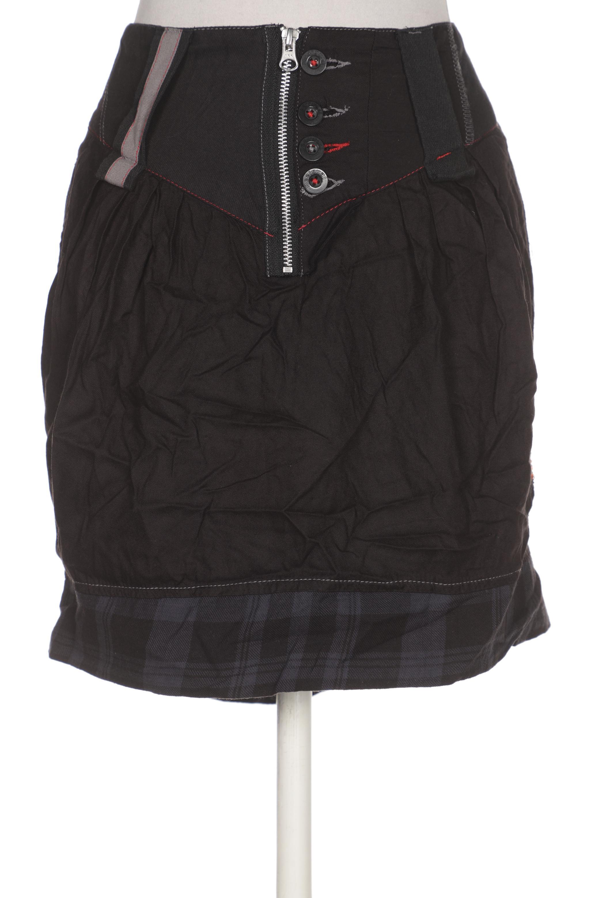 

Desigual Damen Rock, schwarz, Gr. 38
