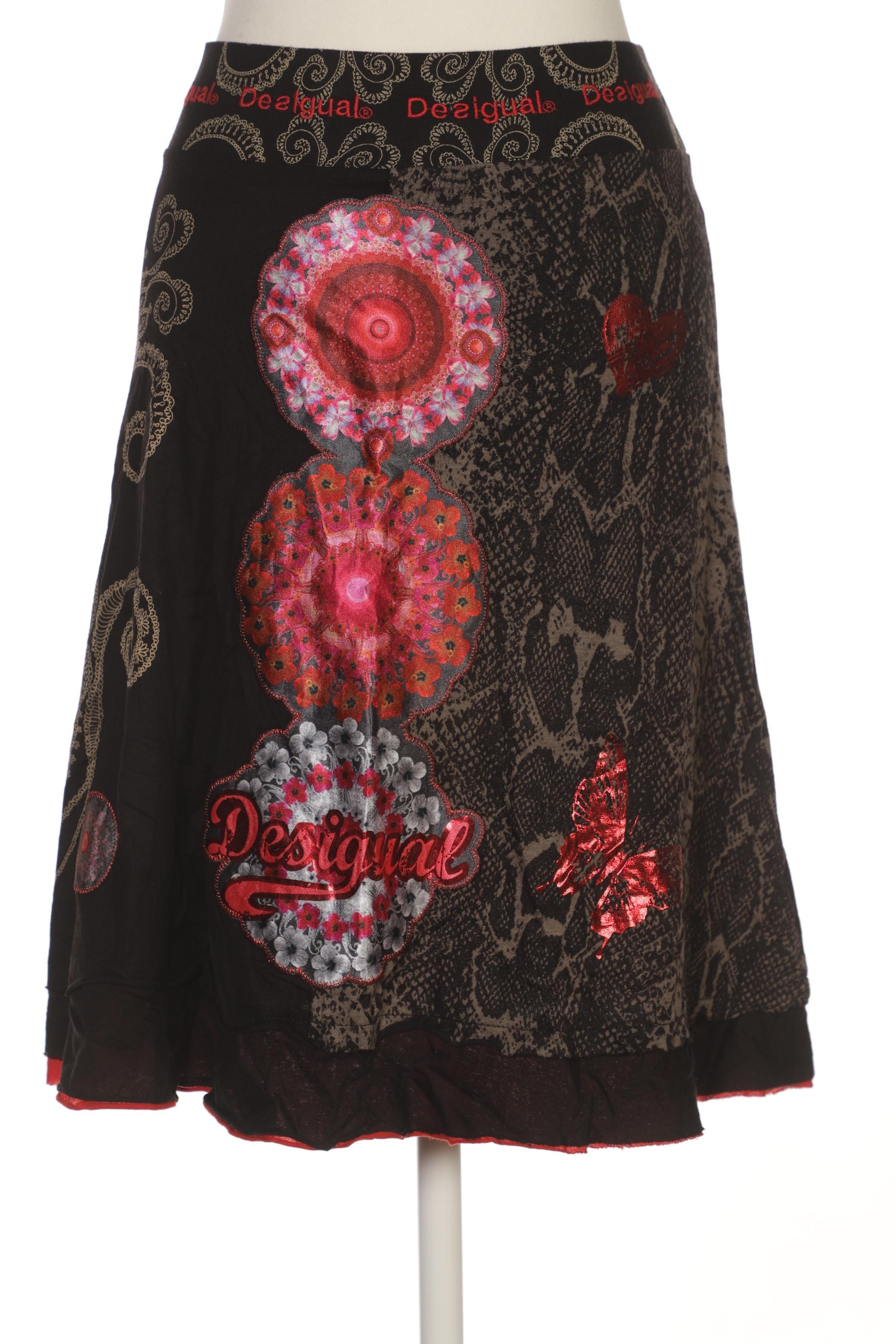 

Desigual Damen Rock, braun, Gr. 36