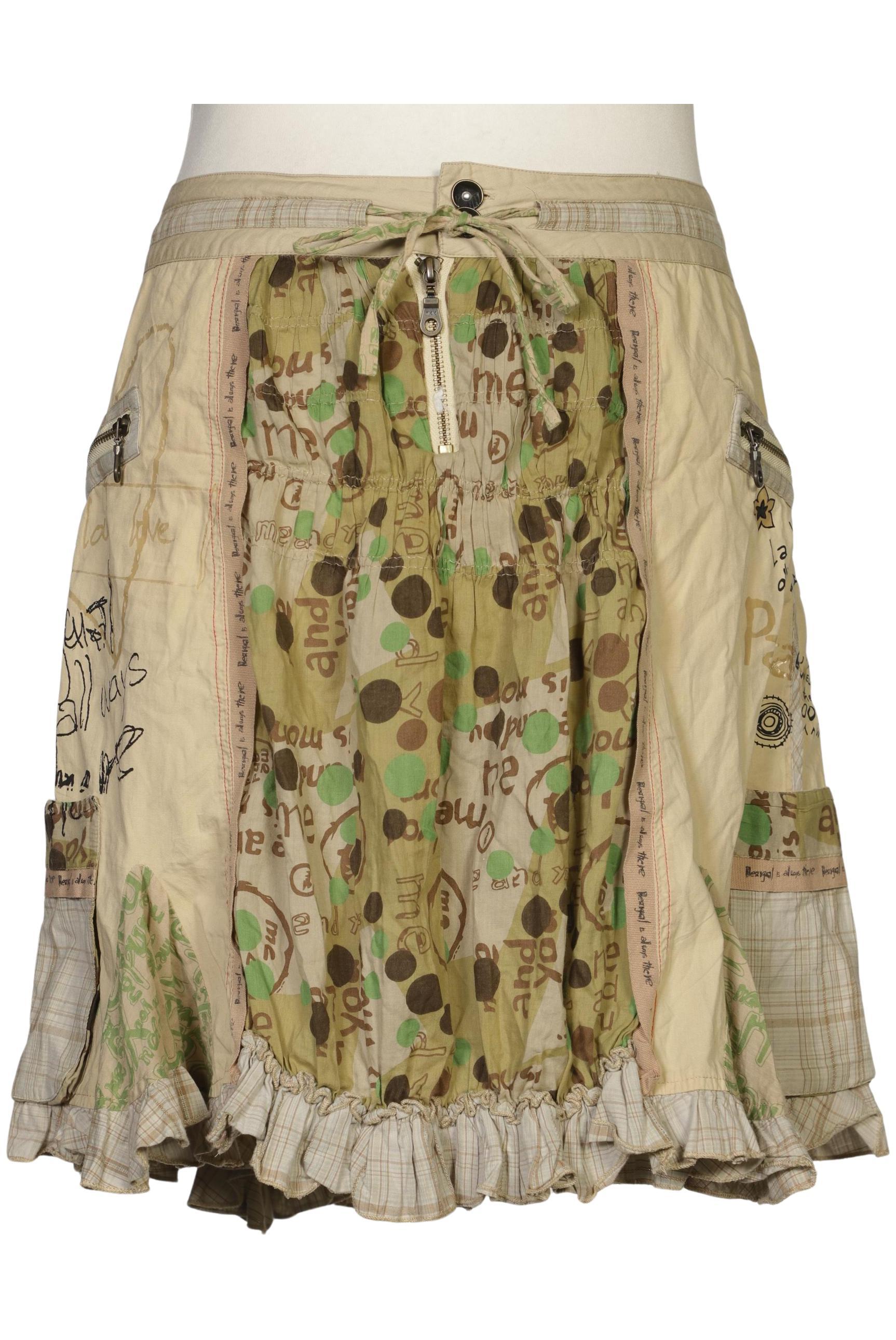 

Desigual Damen Rock, beige, Gr. 42