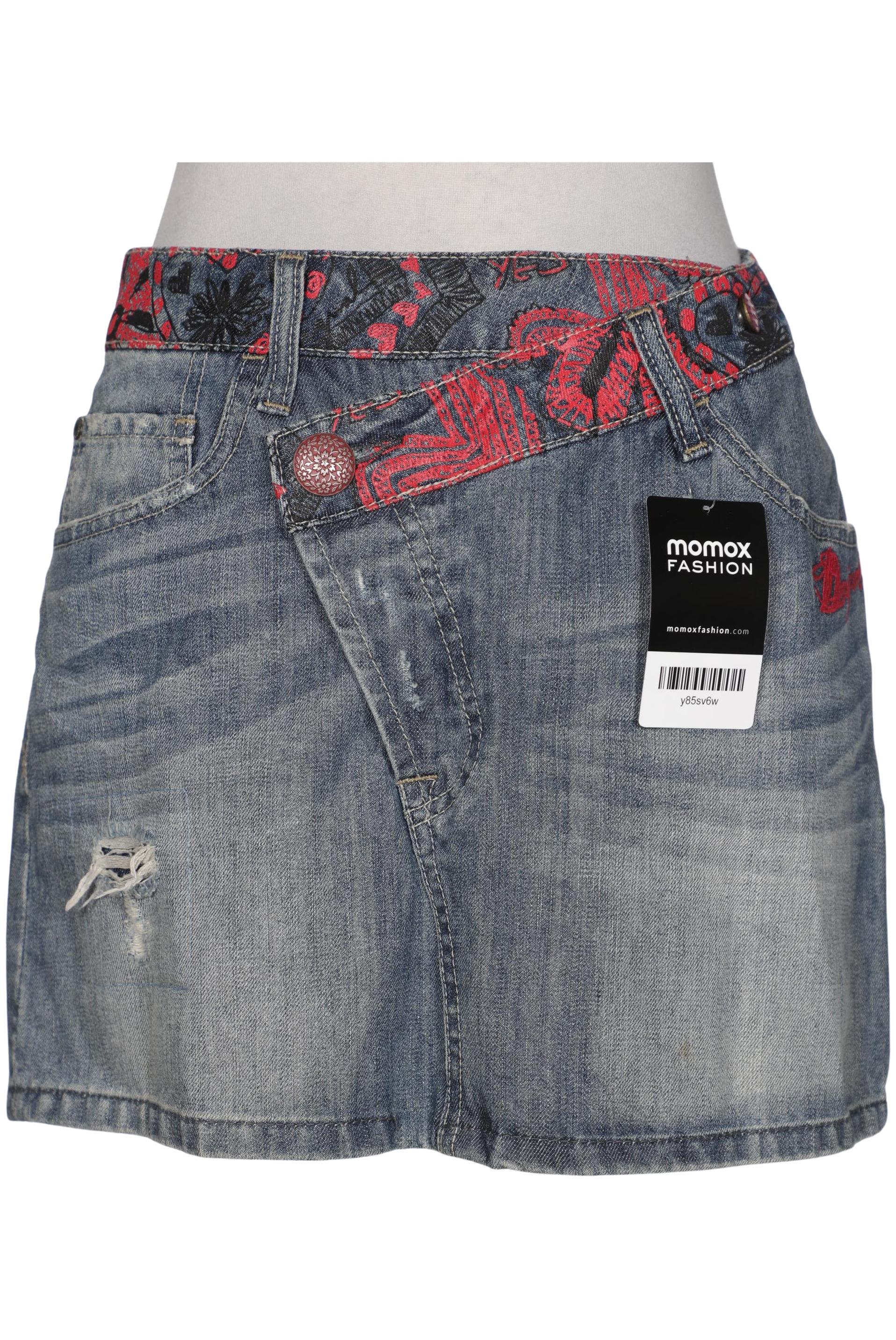 

Desigual Damen Rock, blau, Gr. 40