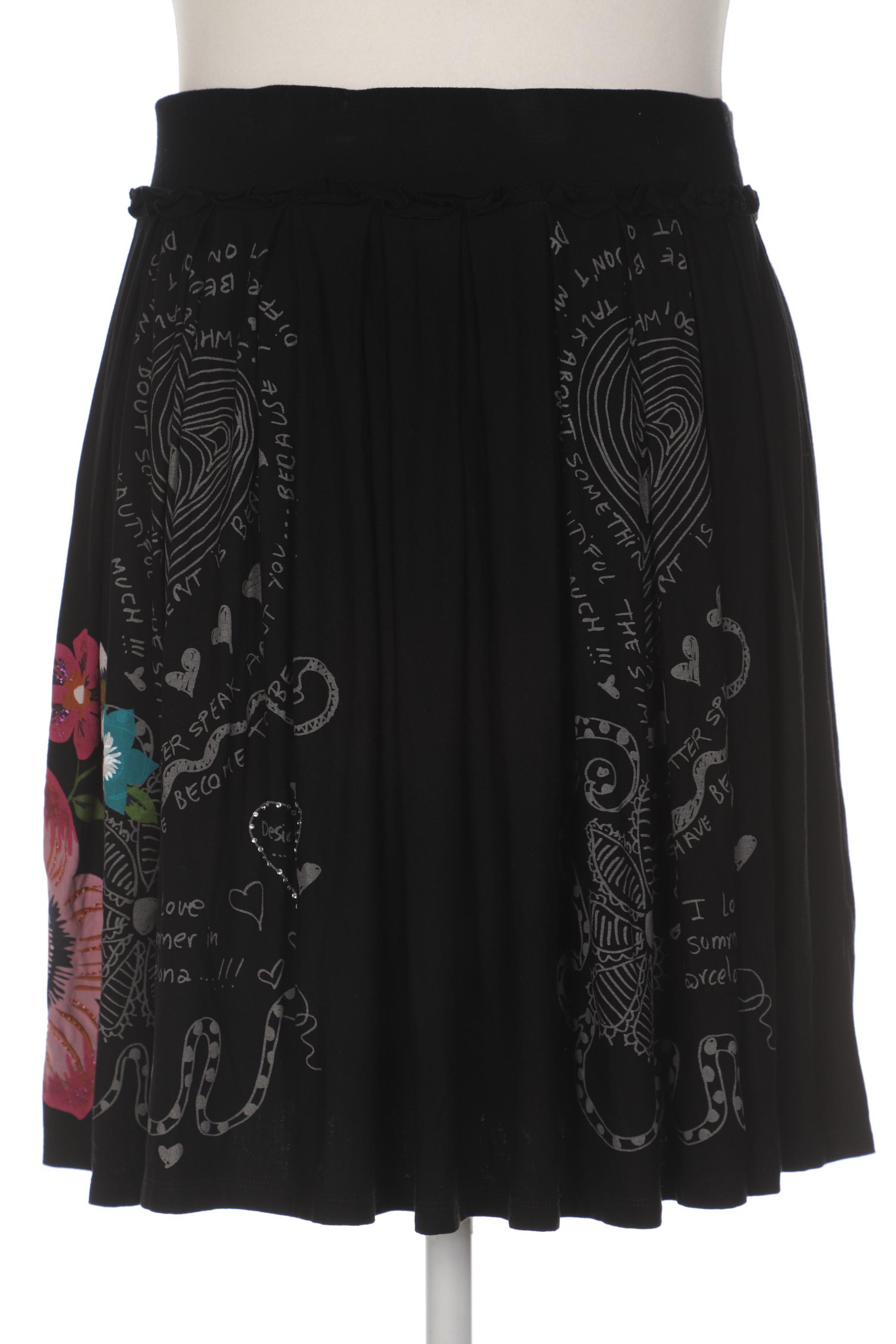 

Desigual Damen Rock, schwarz