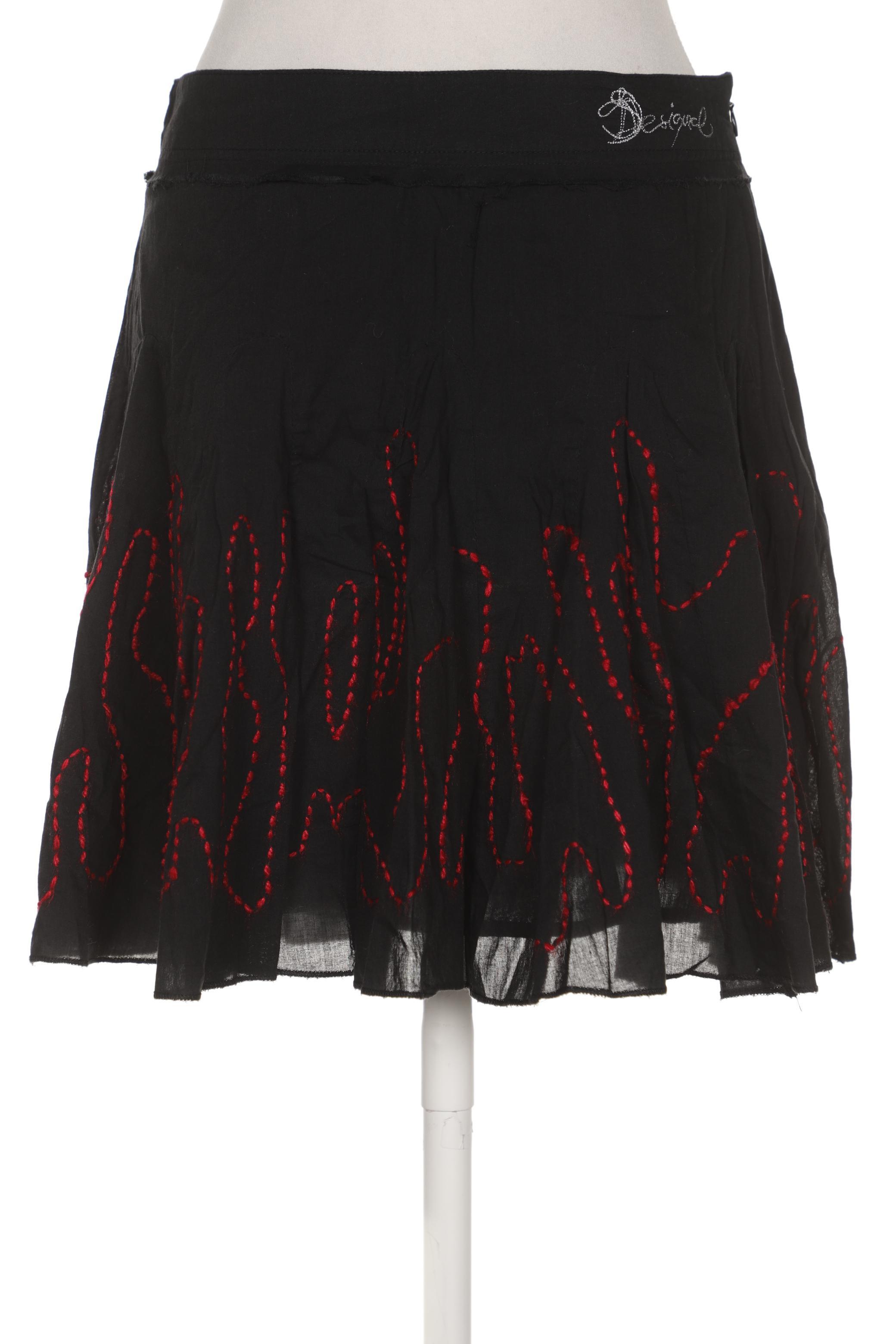 

Desigual Damen Rock, schwarz, Gr. 38