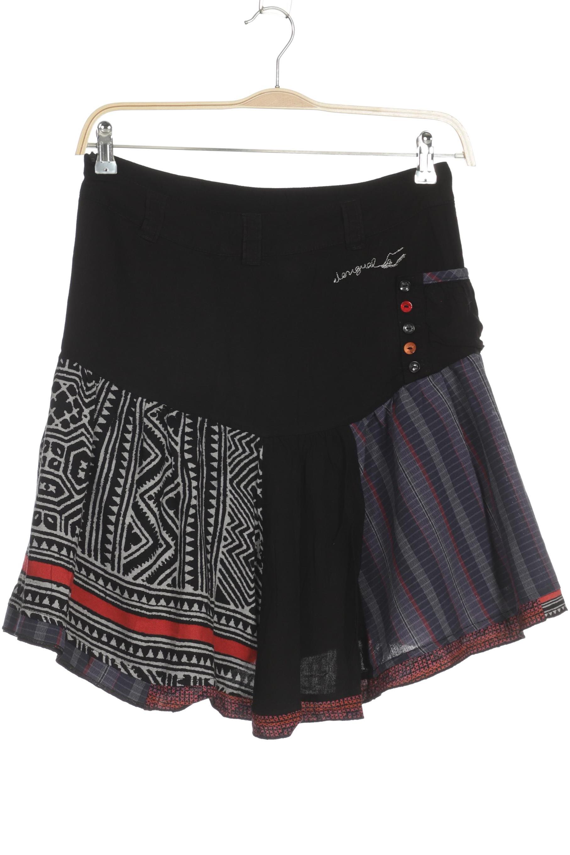 

Desigual Damen Rock, schwarz, Gr. 40