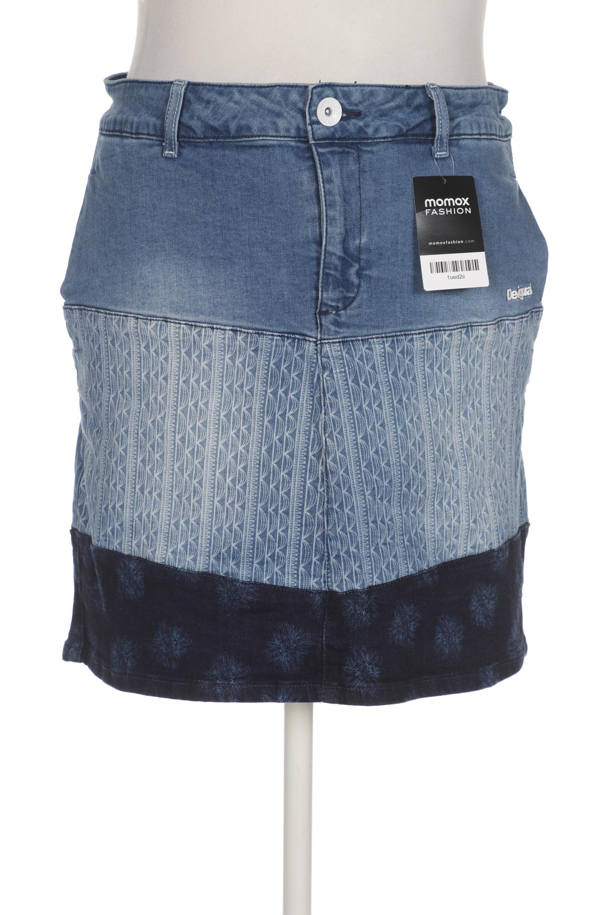 

Desigual Damen Rock, blau, Gr. 32