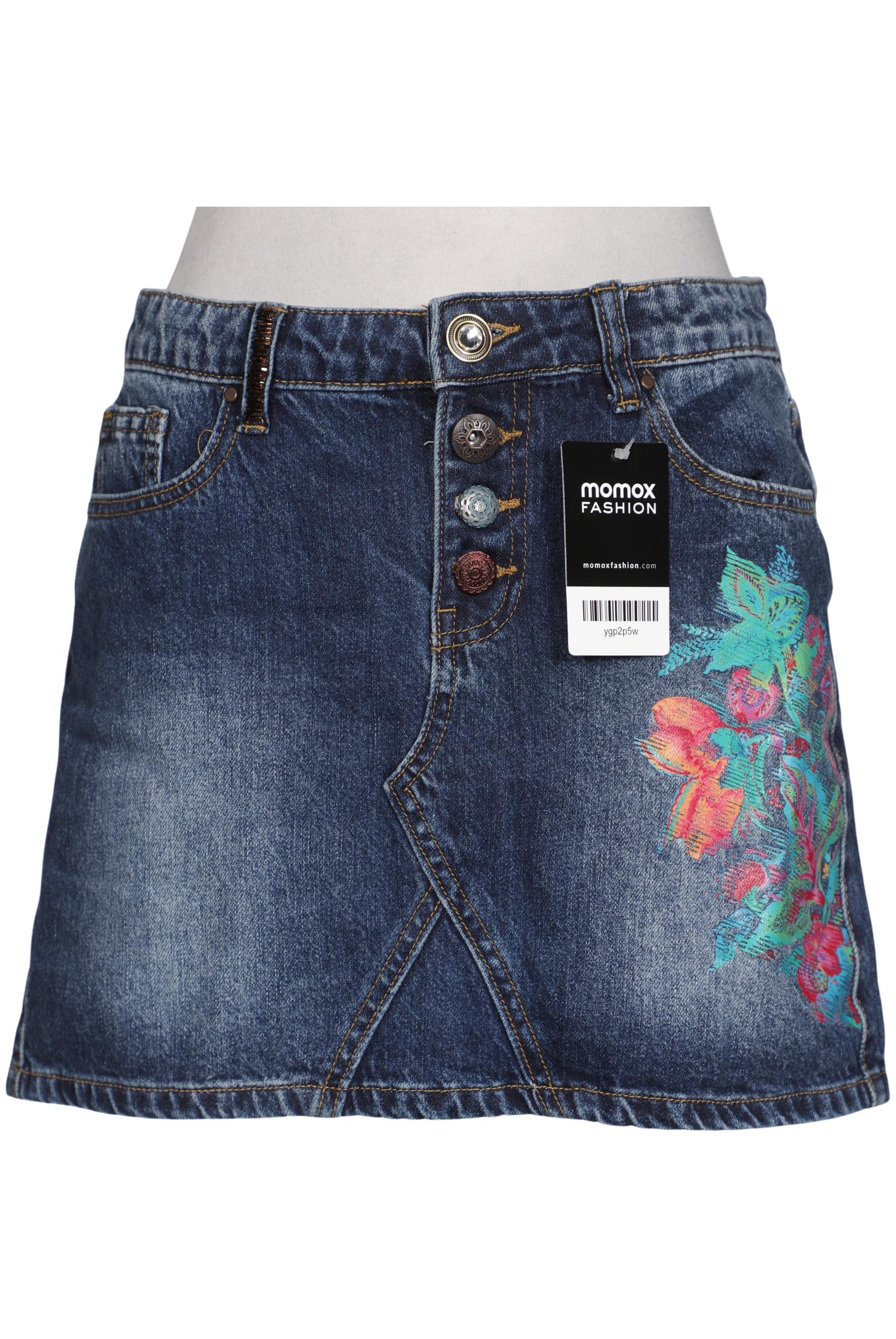 

Desigual Damen Rock, blau, Gr. 28