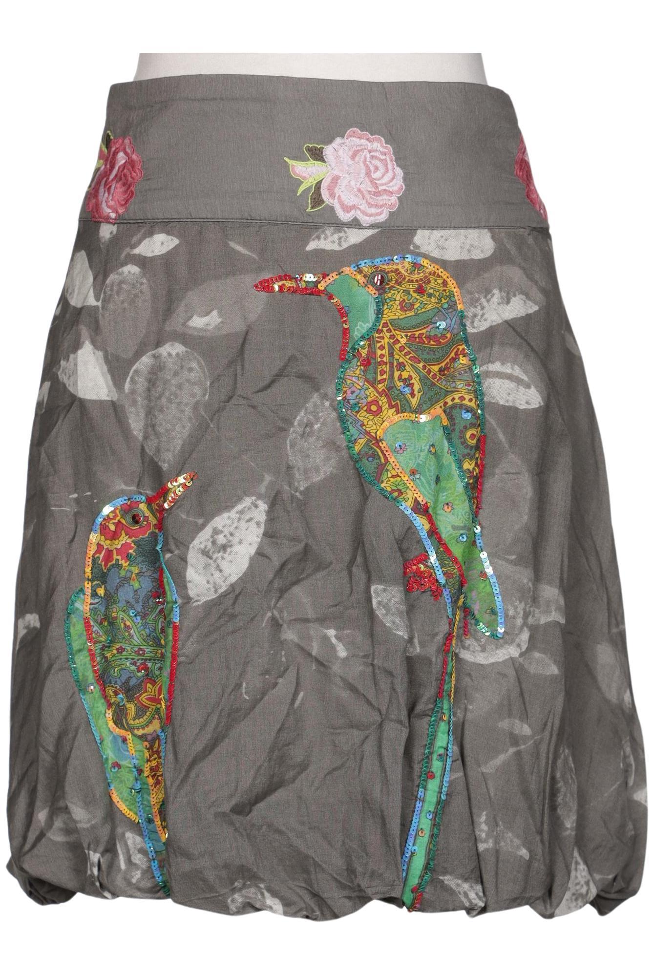 

Desigual Damen Rock, grau, Gr. 40