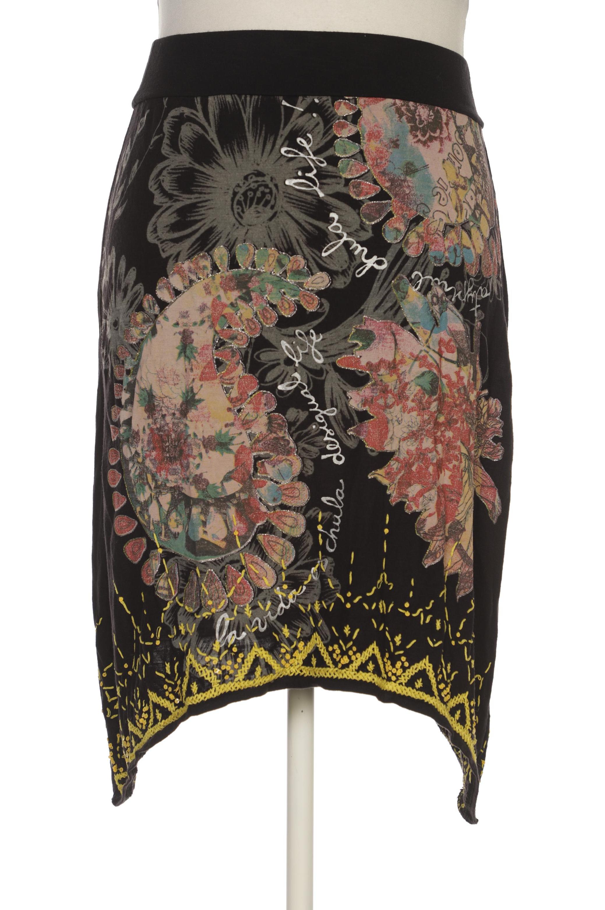 

Desigual Damen Rock, schwarz, Gr. 42