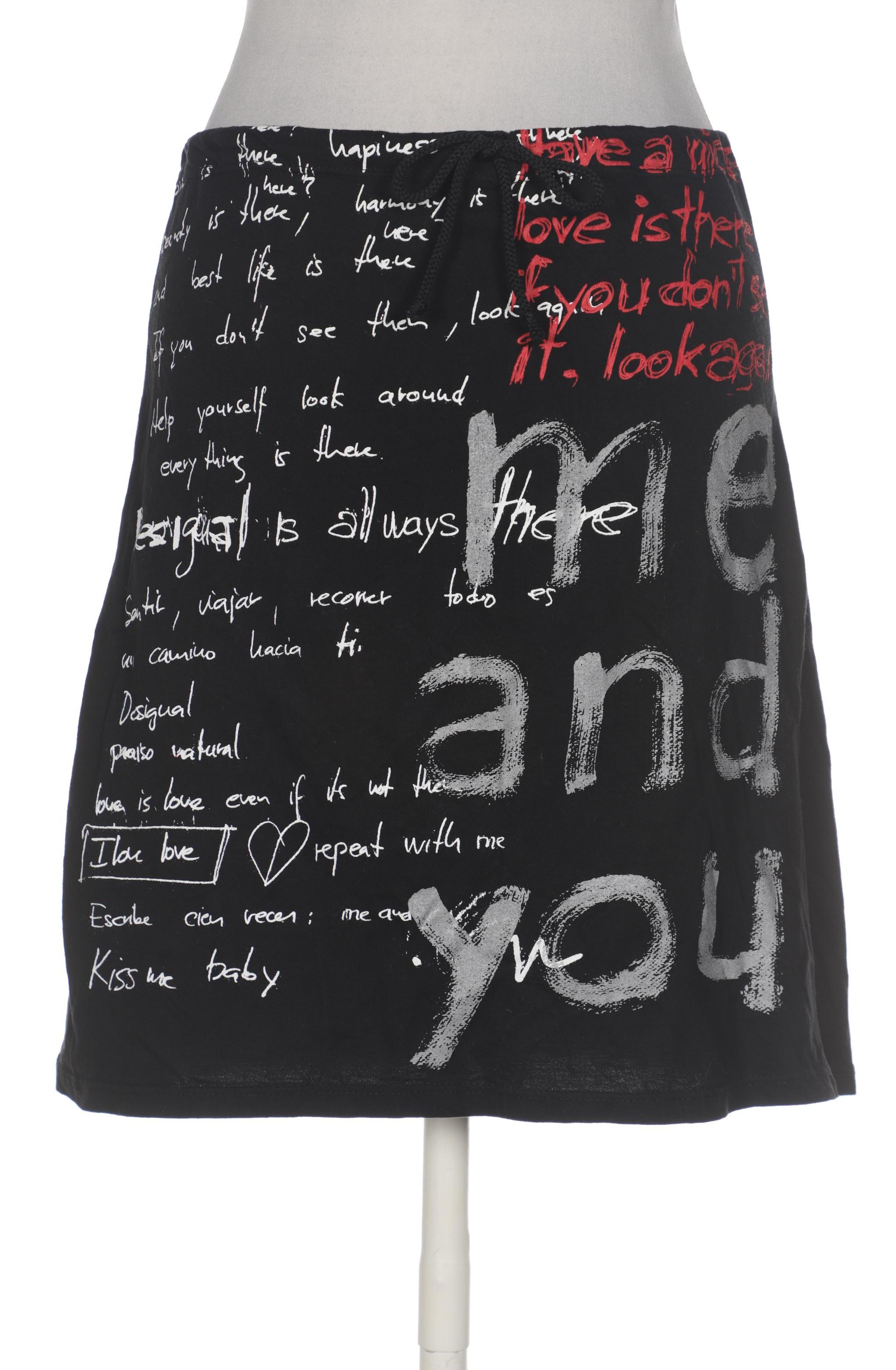 

Desigual Damen Rock, schwarz, Gr. 31