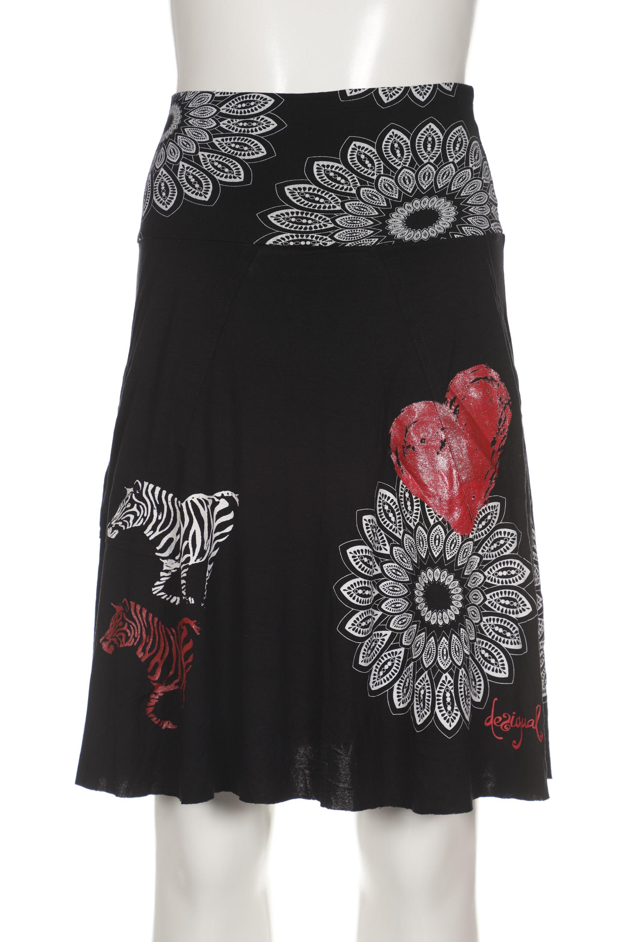 

Desigual Damen Rock, schwarz
