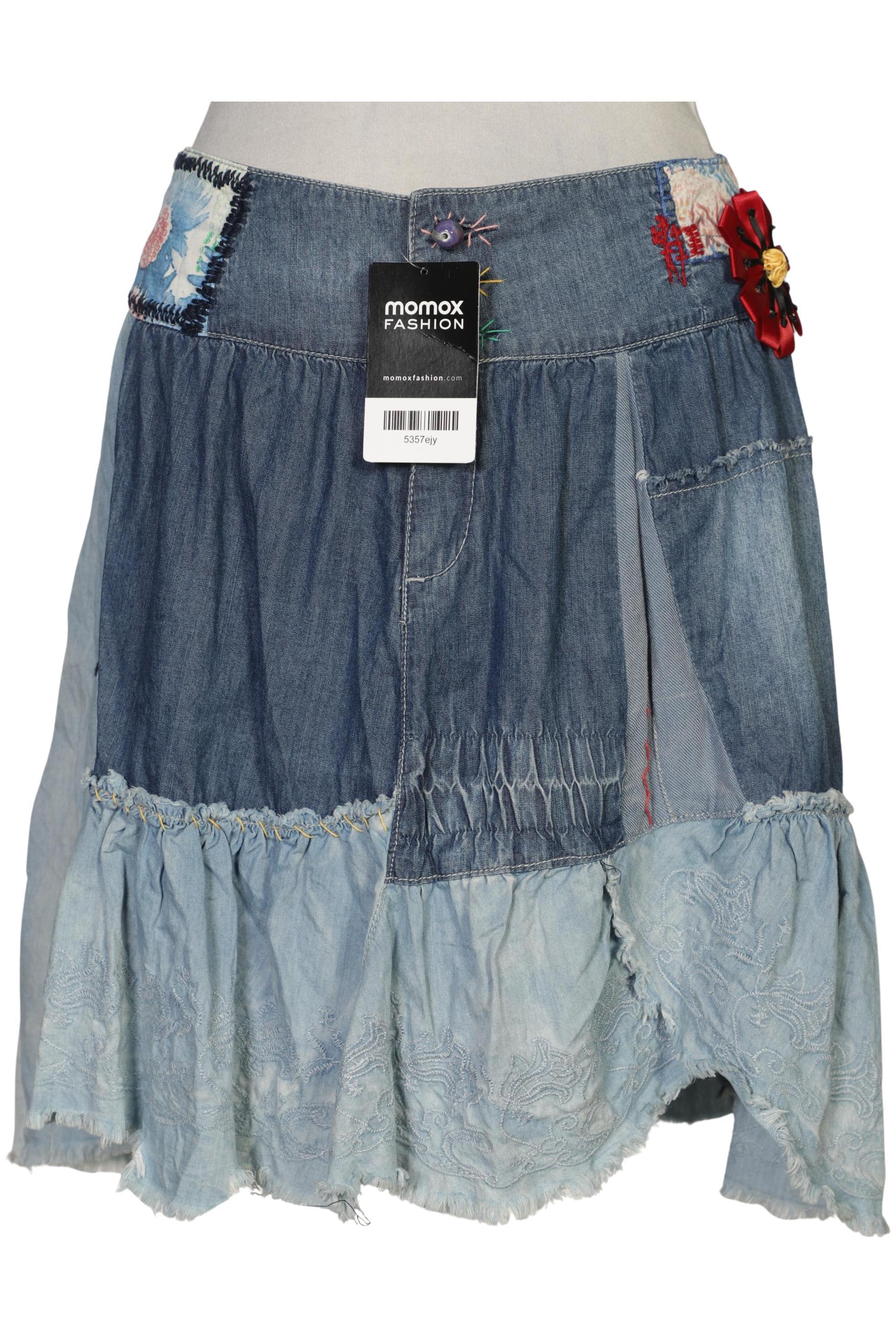

Desigual Damen Rock, blau, Gr. 40