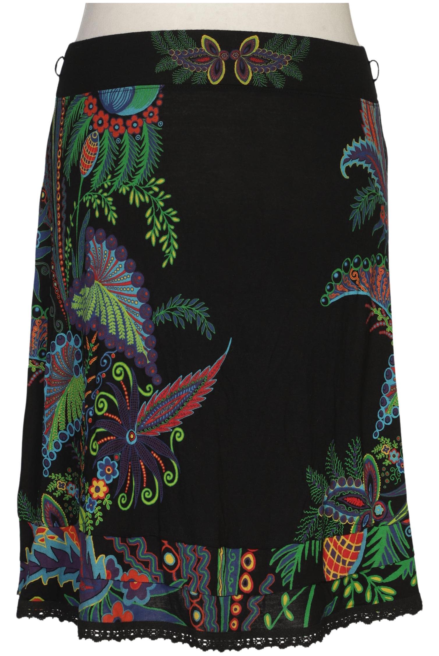 

Desigual Damen Rock, schwarz, Gr. 42