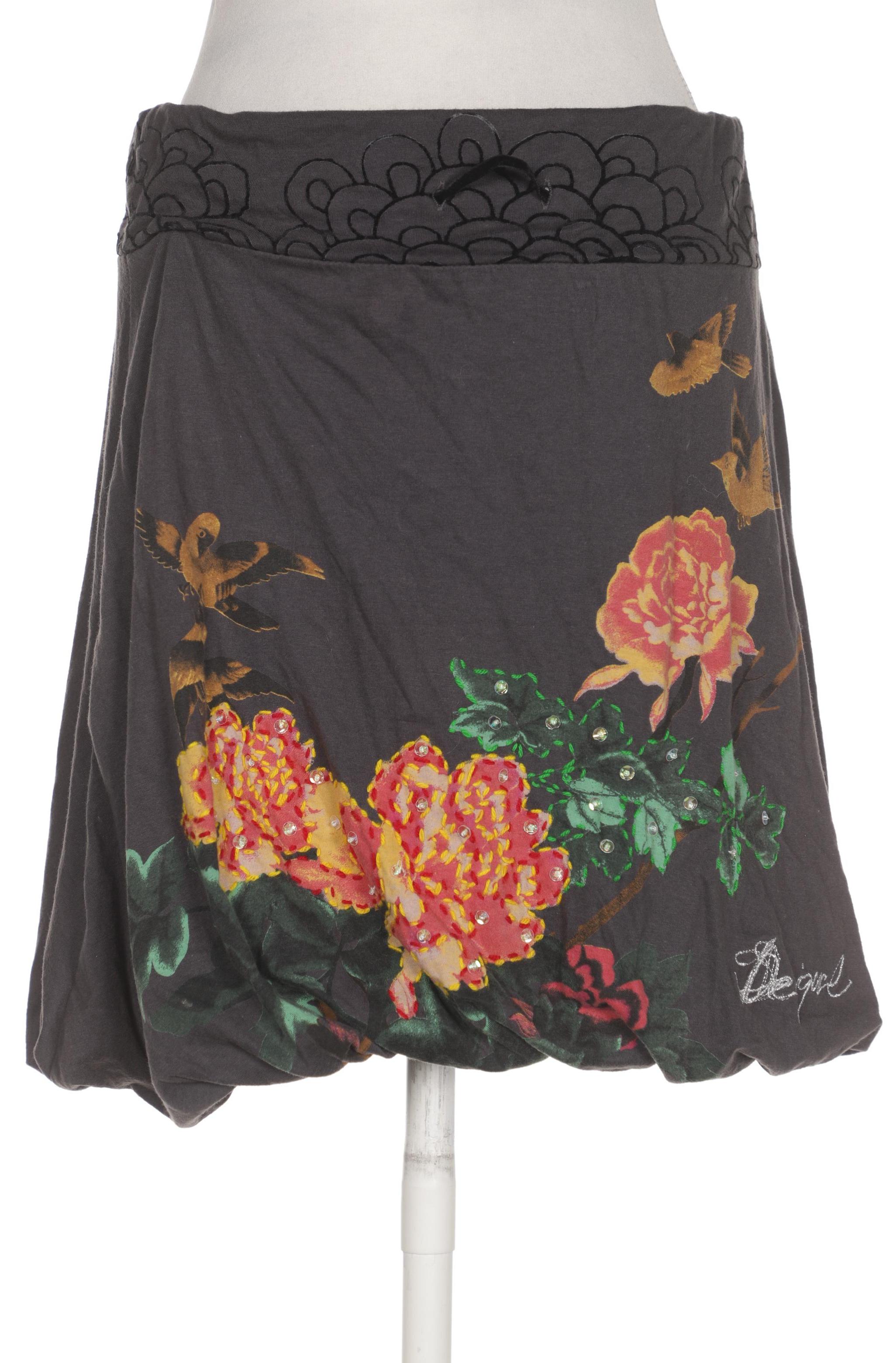 

Desigual Damen Rock, grau, Gr. 38