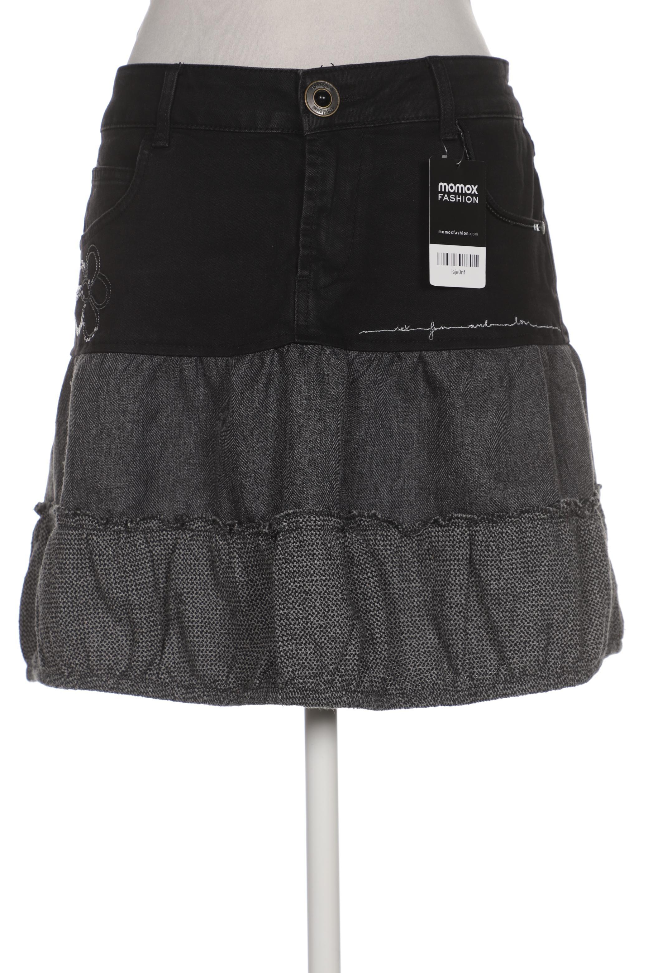 

Desigual Damen Rock, grau, Gr. 40