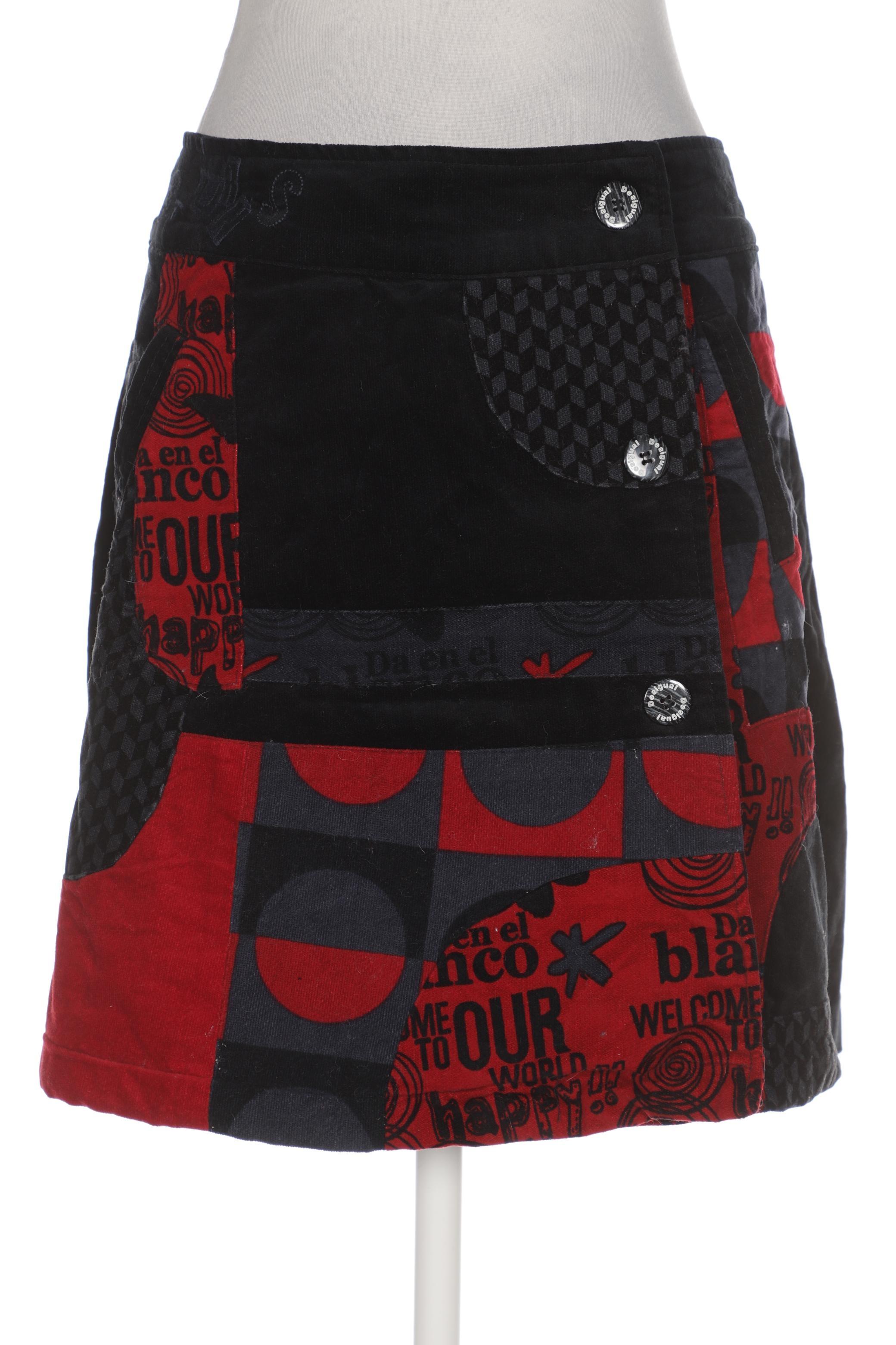 

Desigual Damen Rock, schwarz, Gr. 40