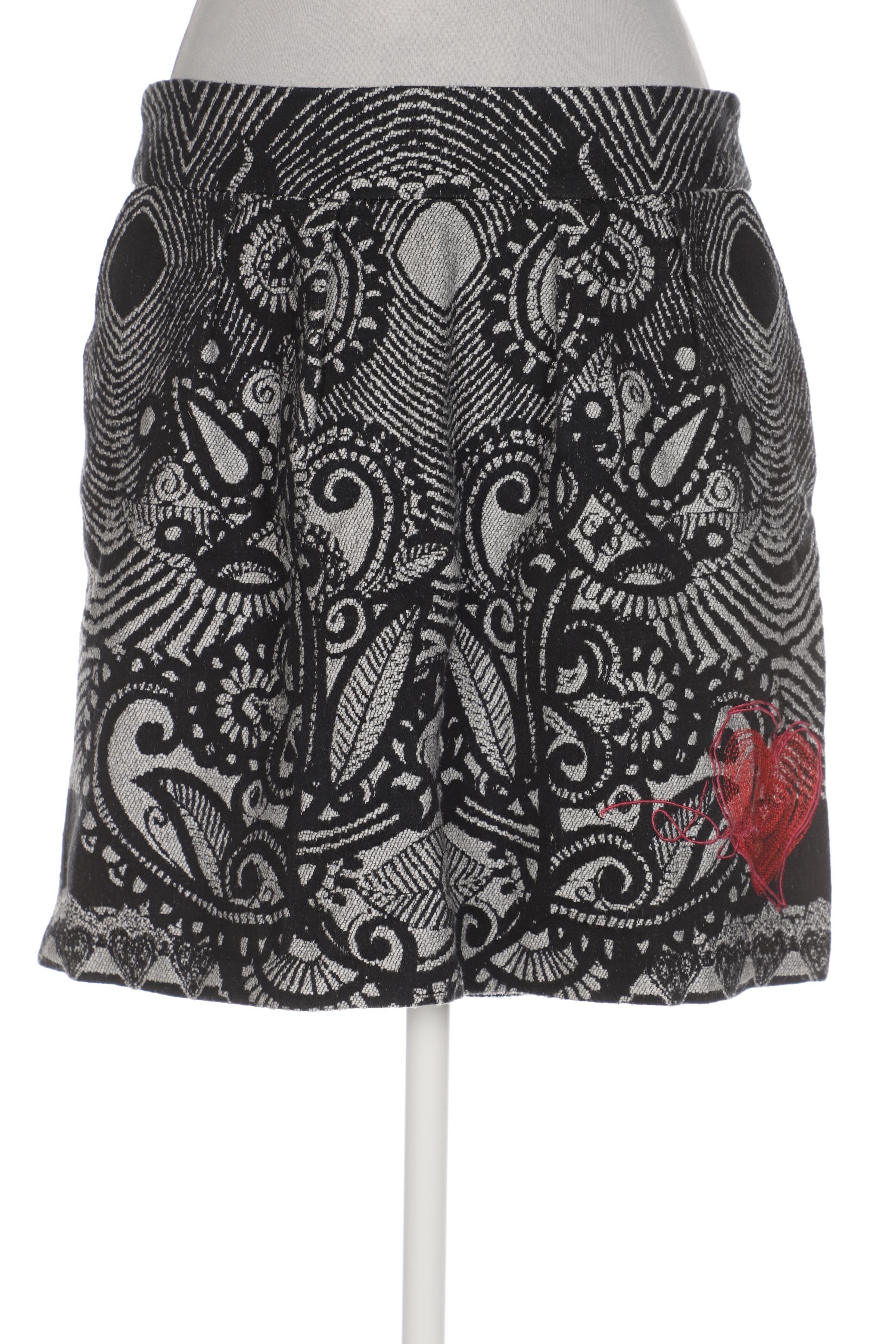 

Desigual Damen Rock, schwarz, Gr. 40