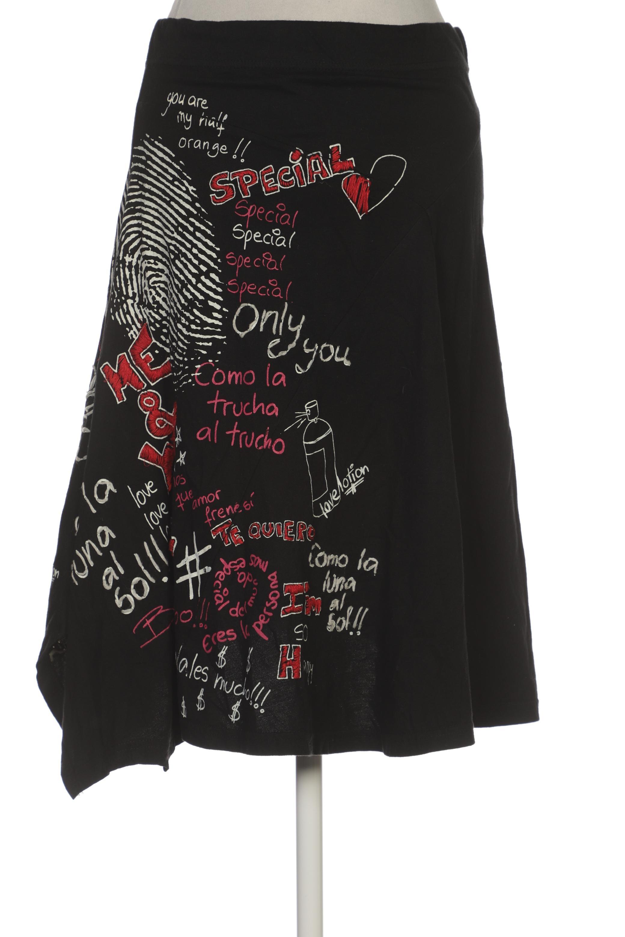 

Desigual Damen Rock, schwarz, Gr. 36