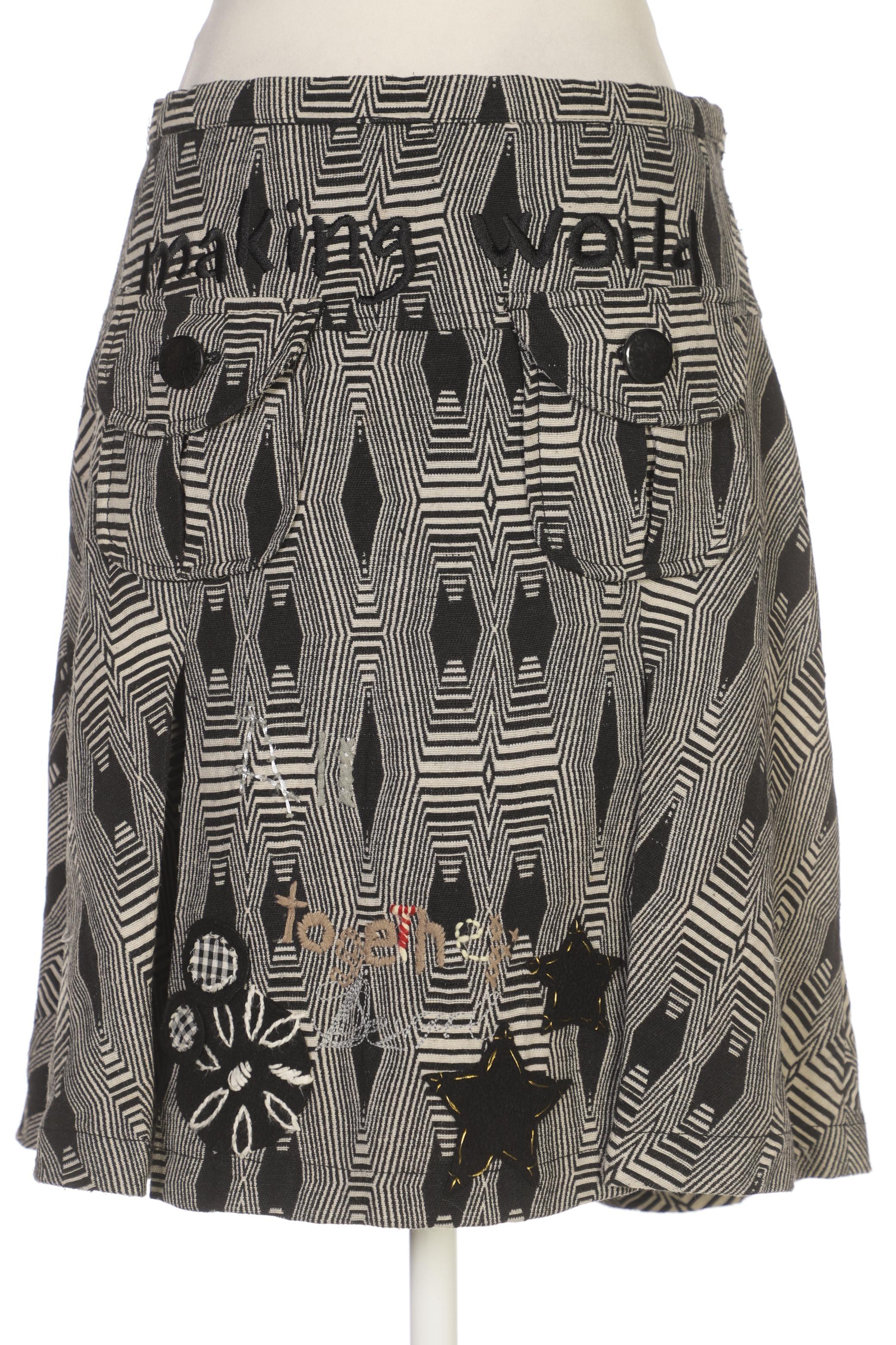 

Desigual Damen Rock, schwarz, Gr. 40