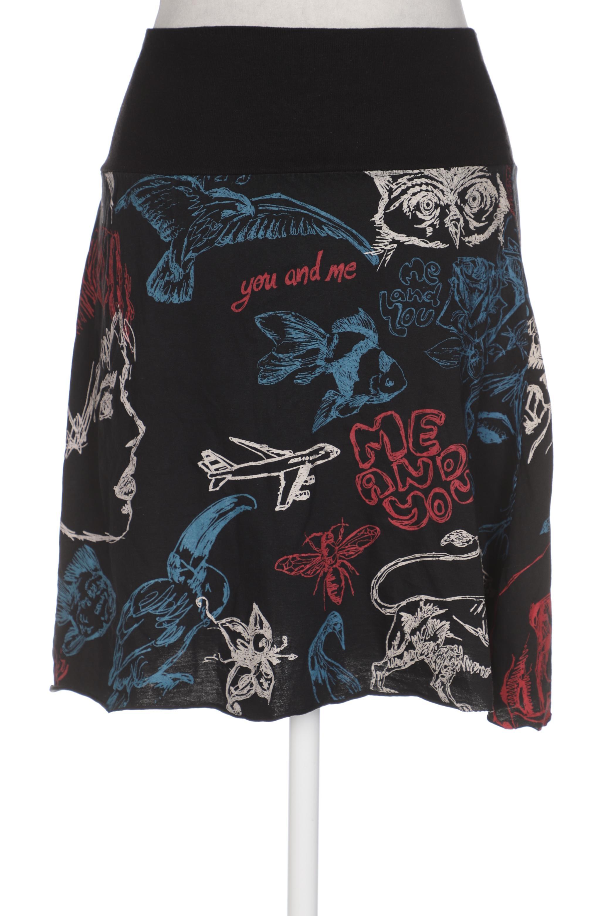 

Desigual Damen Rock, schwarz, Gr. 38