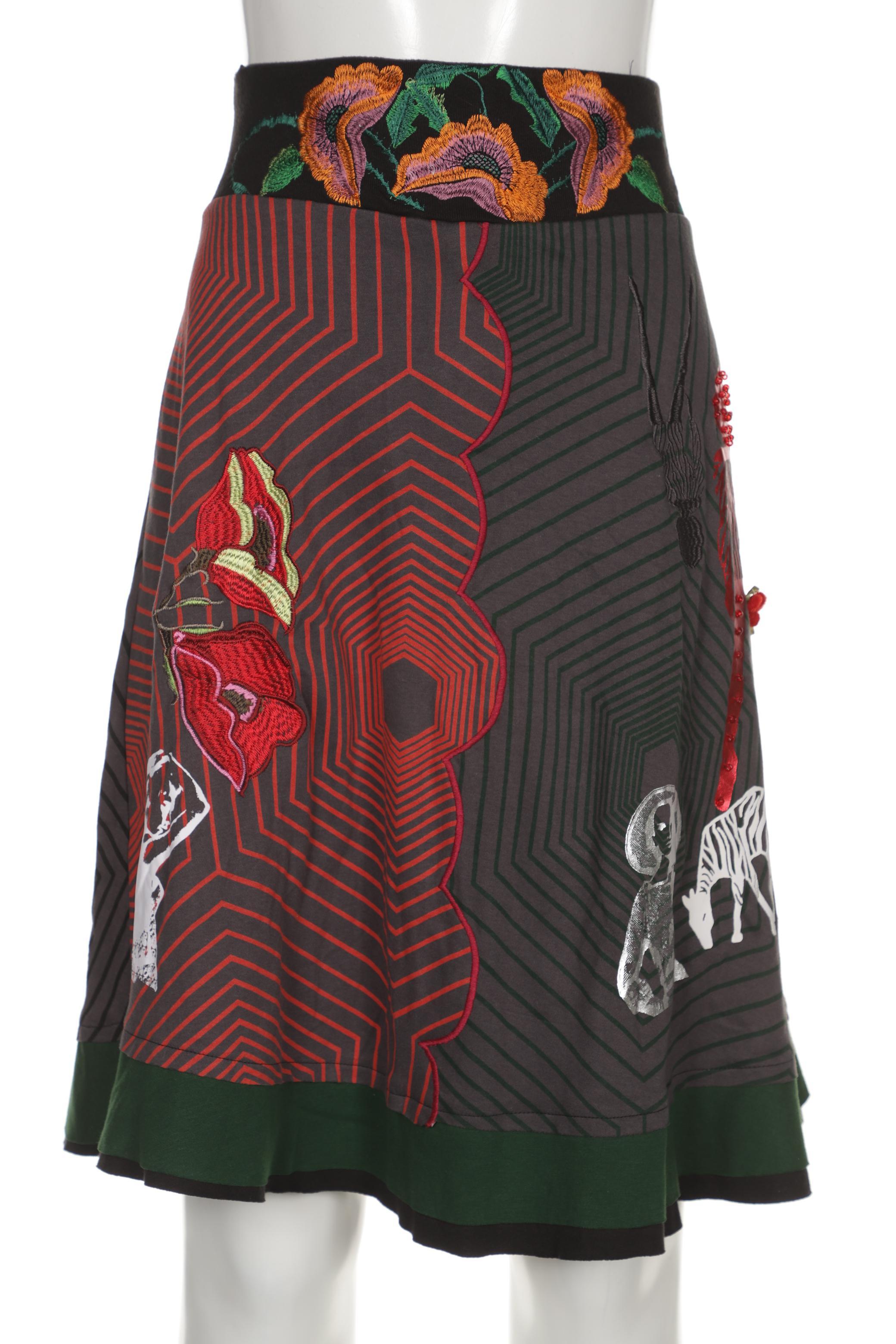 

Desigual Damen Rock, mehrfarbig