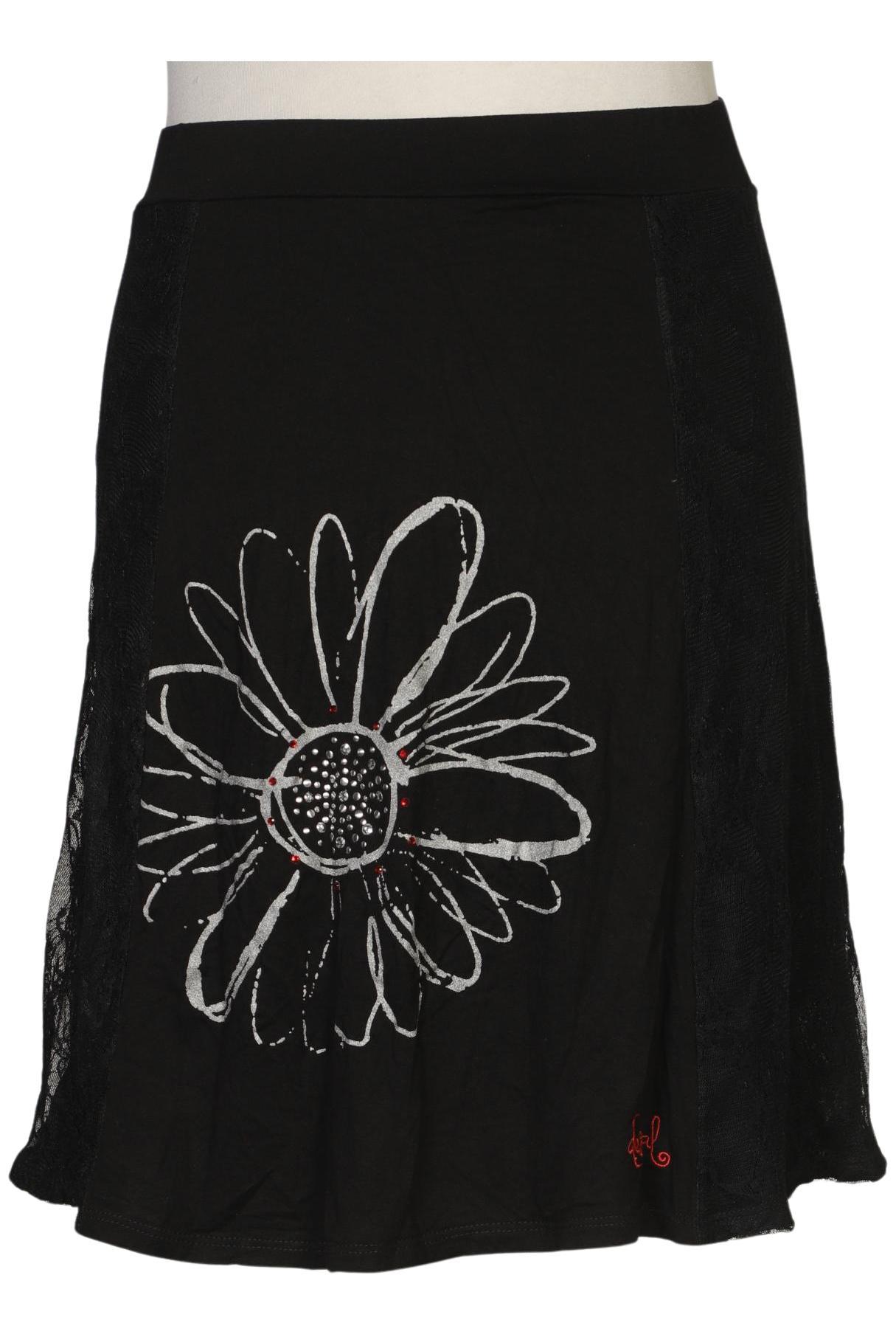

Desigual Damen Rock, schwarz, Gr. 42