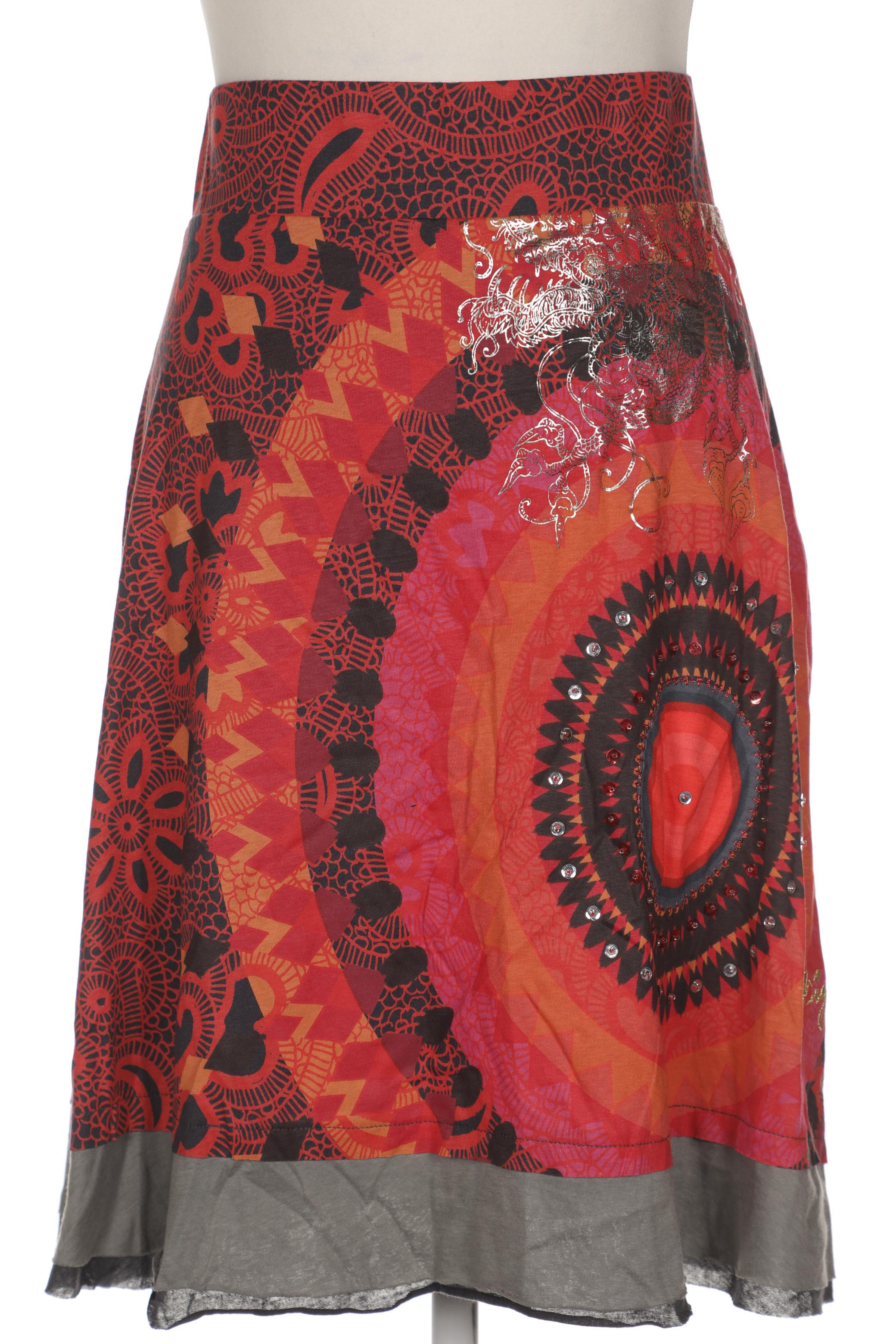 

Desigual Damen Rock, rot, Gr. 38