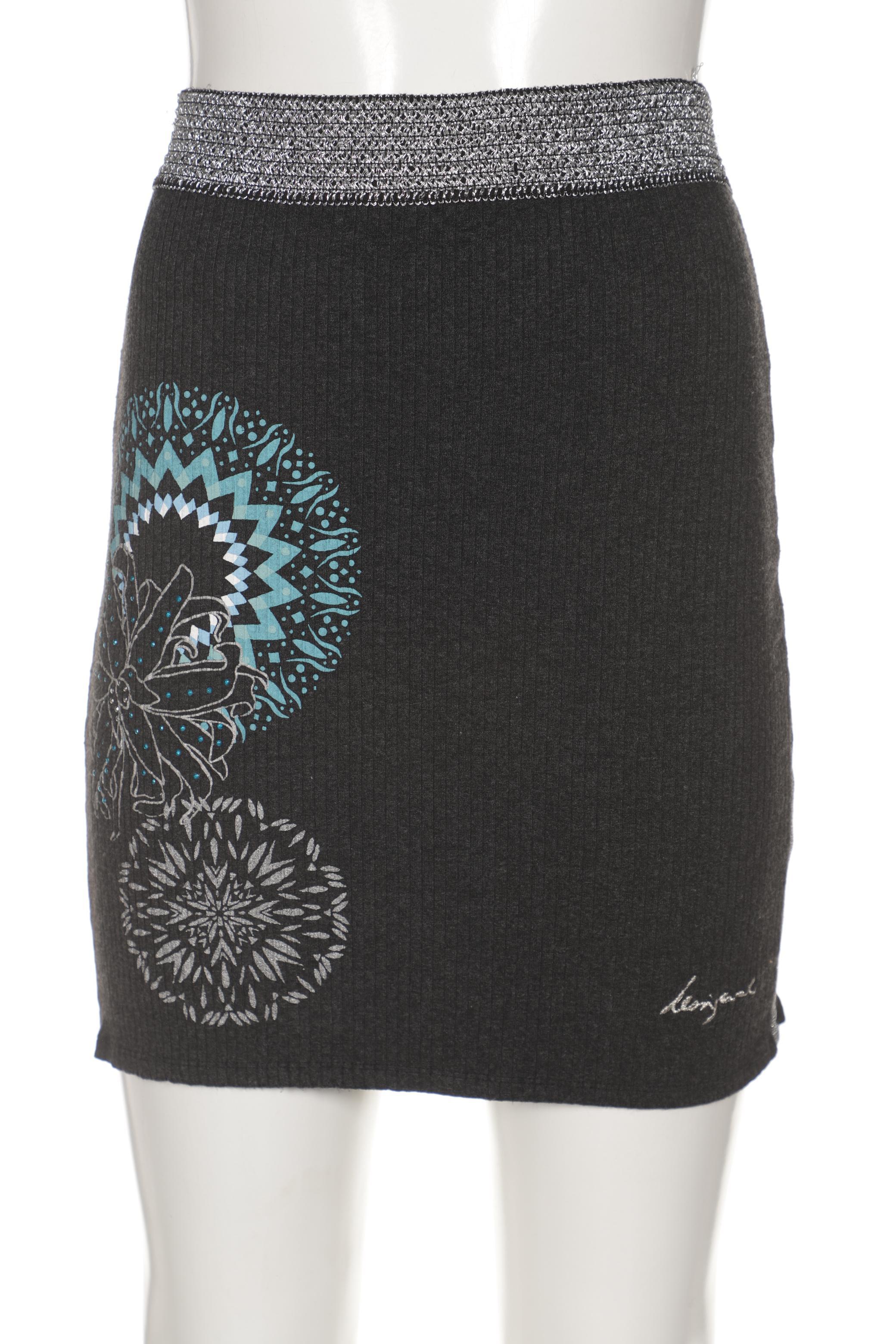 

Desigual Damen Rock, grau, Gr. 42