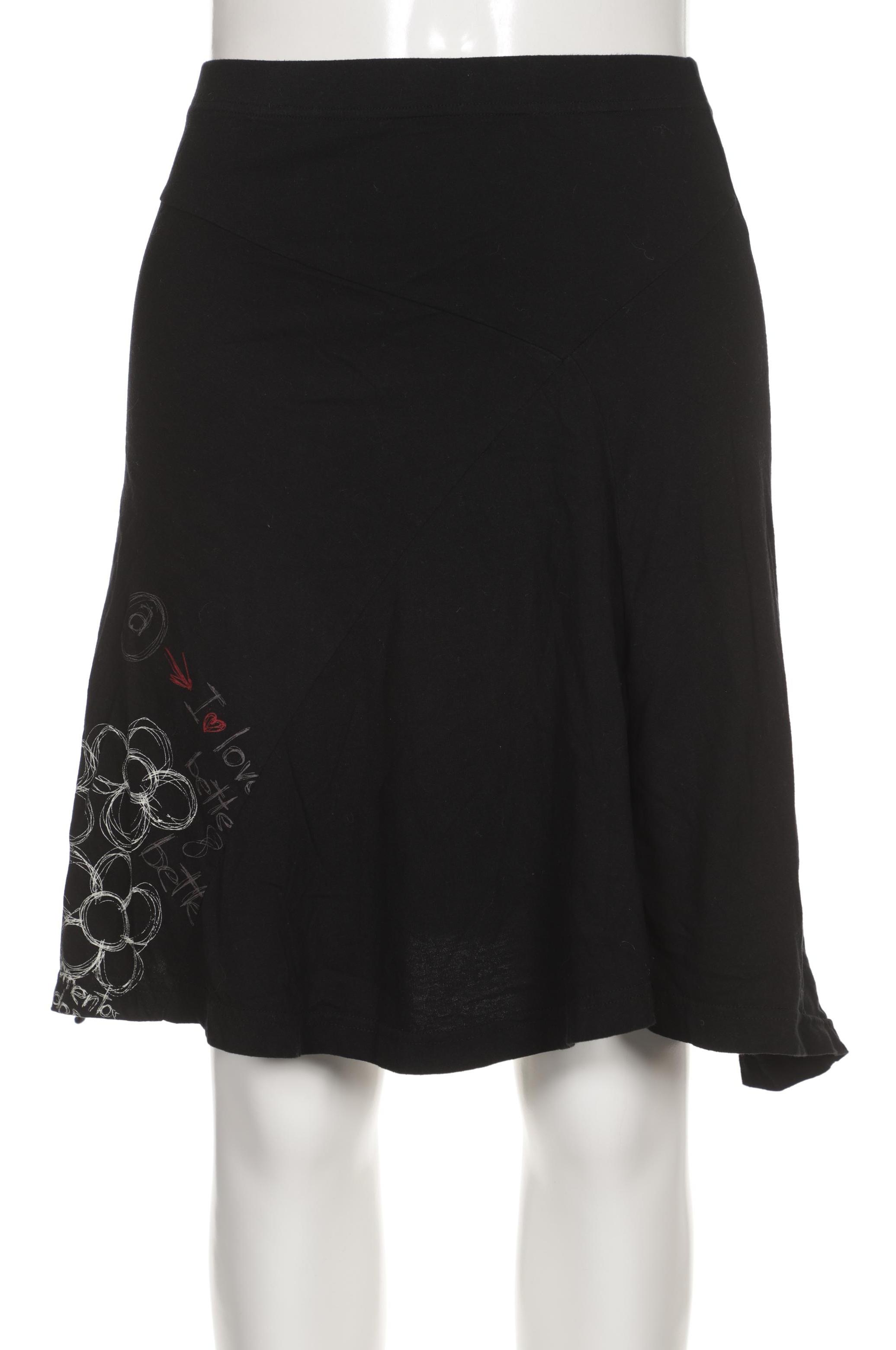 

Desigual Damen Rock, schwarz, Gr. 42