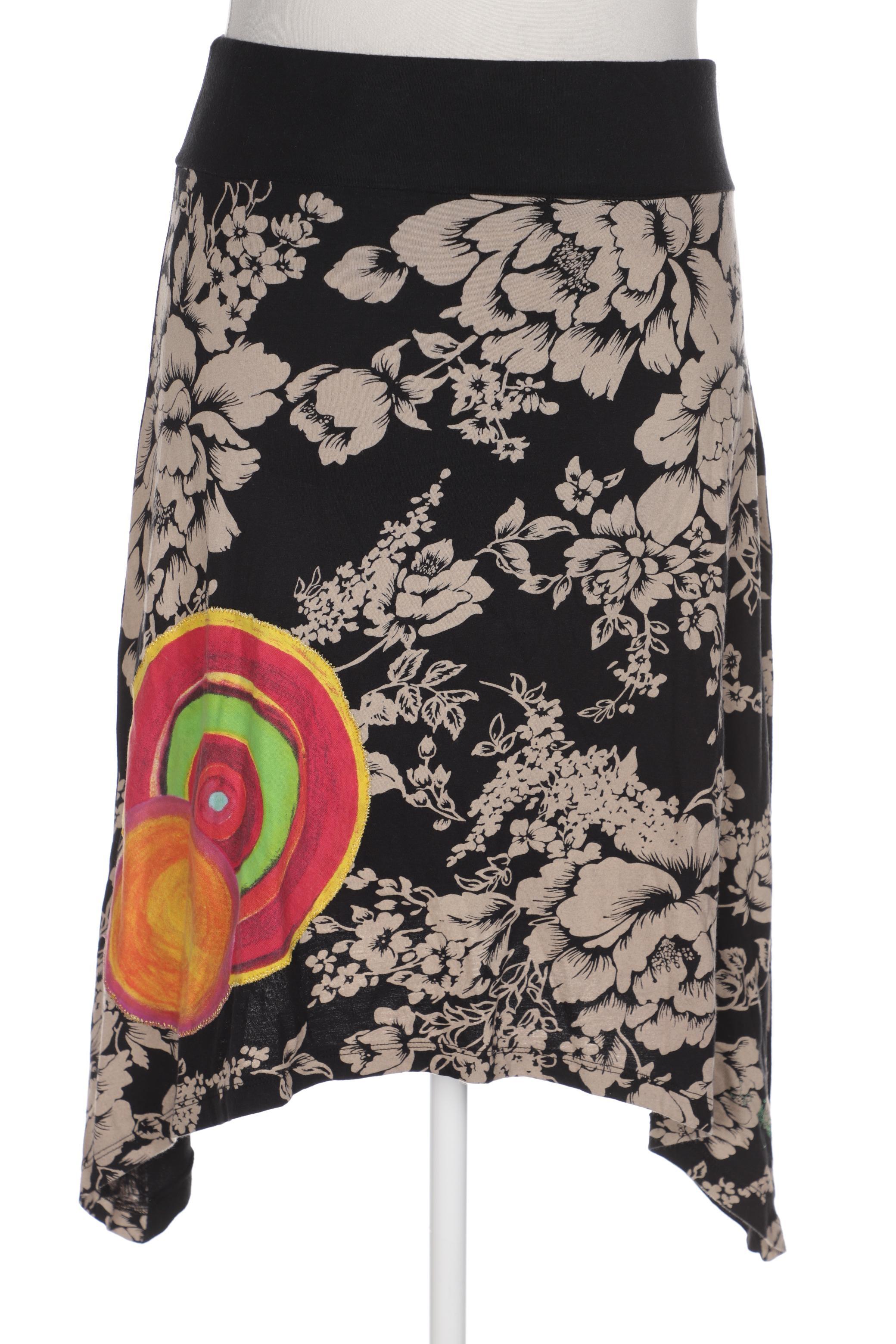 

Desigual Damen Rock, schwarz, Gr. 42