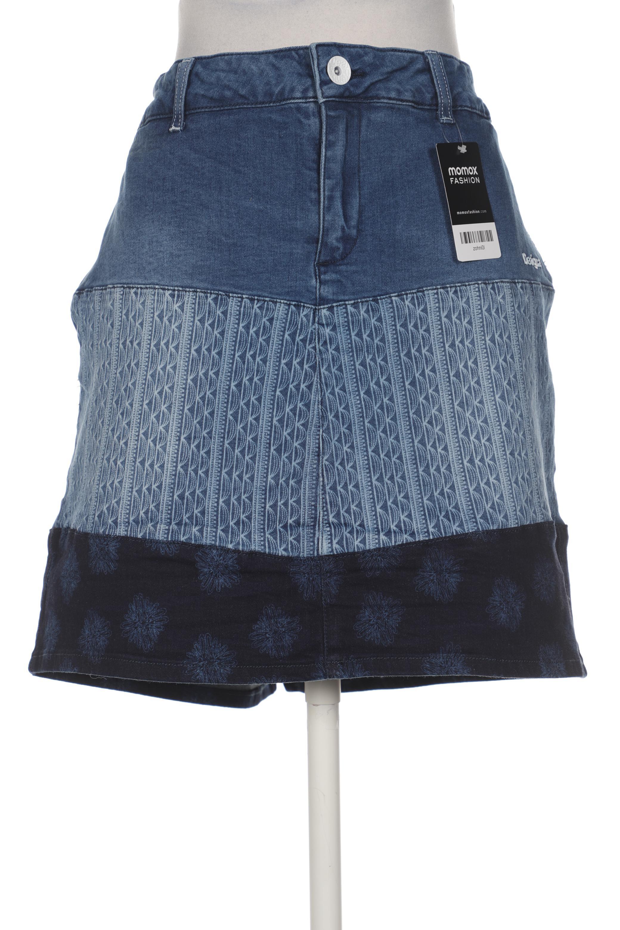 

Desigual Damen Rock, blau, Gr. 36