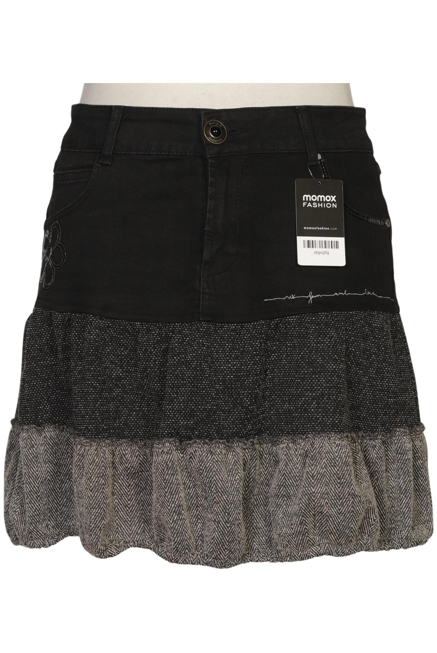 

Desigual Damen Rock, schwarz, Gr. 42